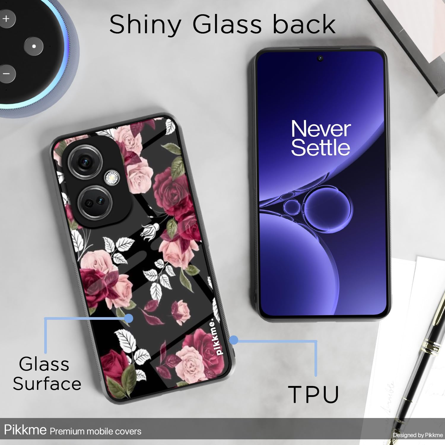 Pikkme OnePlus Nord CE 3 5G Flower back cover – photo 3