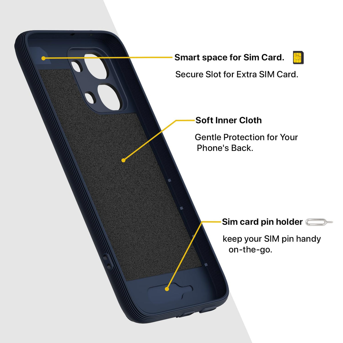 Pikkme Oppo F31/F33 5G Silicone blue back cover – photo 6