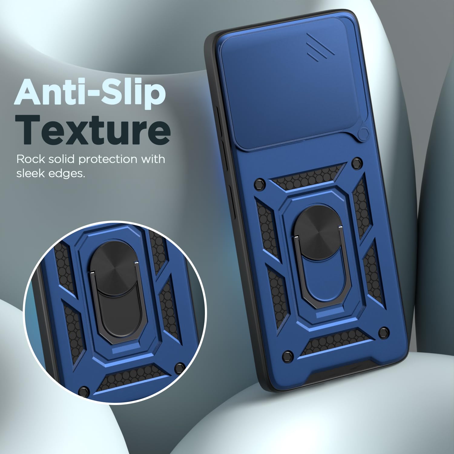 iQOO Neo 10R/Z9 Turbo/Vivo Y200 GT 5G back cover in blue by Pikkme – photo 7