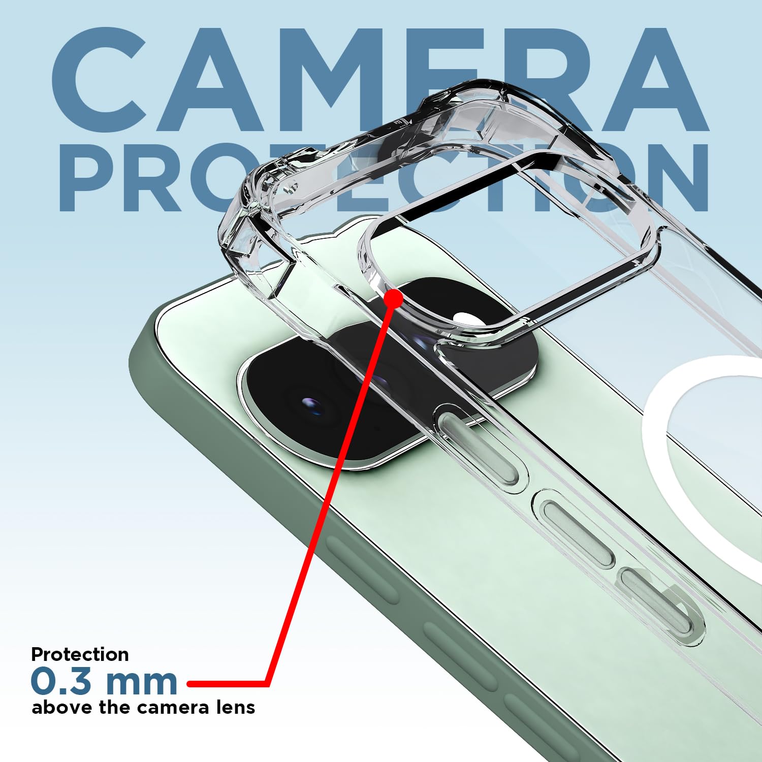 Pikkme Google Pixel 11 Pro XL MagSafe transparent mag-safe mobile back cover – photo 5