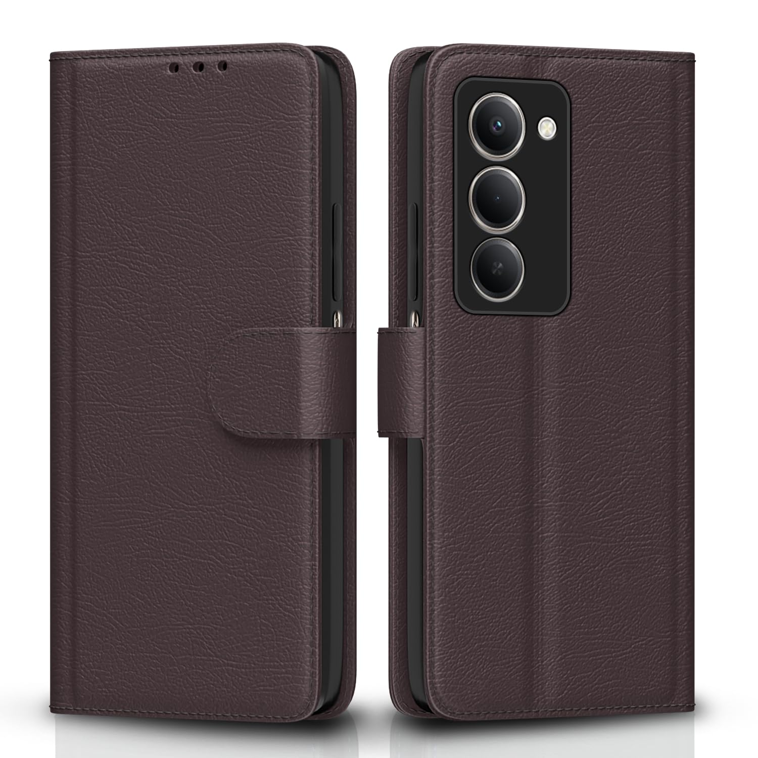 Pikkme Redmi 15 5G coffee flip case