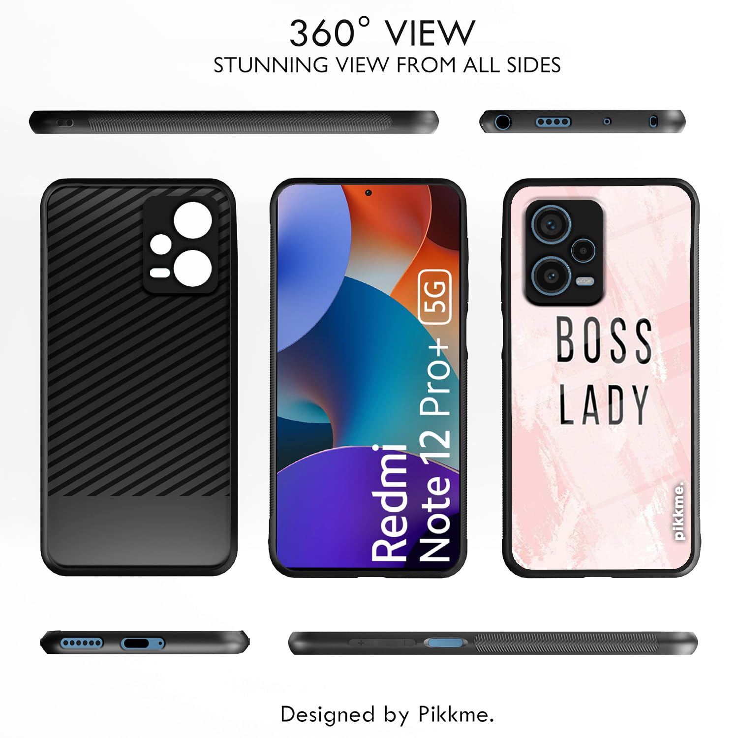Pikkme Redmi Note 12 Pro Plus 5G Hybrid back cover – photo 2