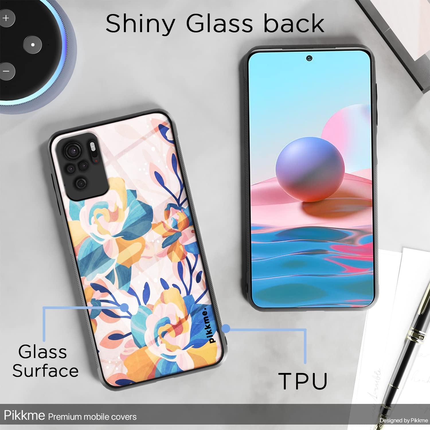 Flower Back cover for Redmi Note 10/Note 10s – Pikkme – photo 3