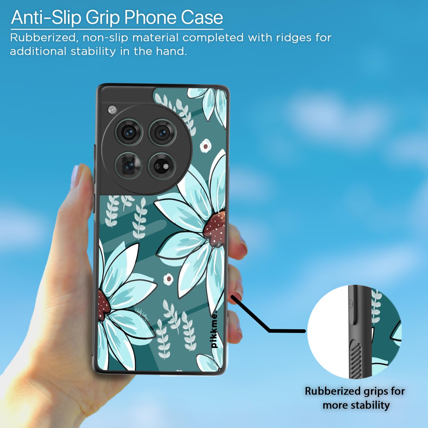 Flower Back cover for OnePlus 12 5G – Pikkme – photo 5