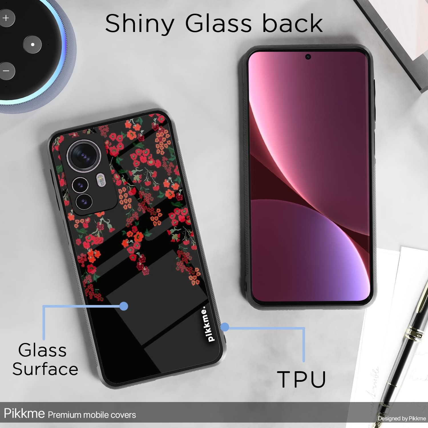 Pikkme Flower mobile back cover for Mi 12 Pro 5G – photo 3