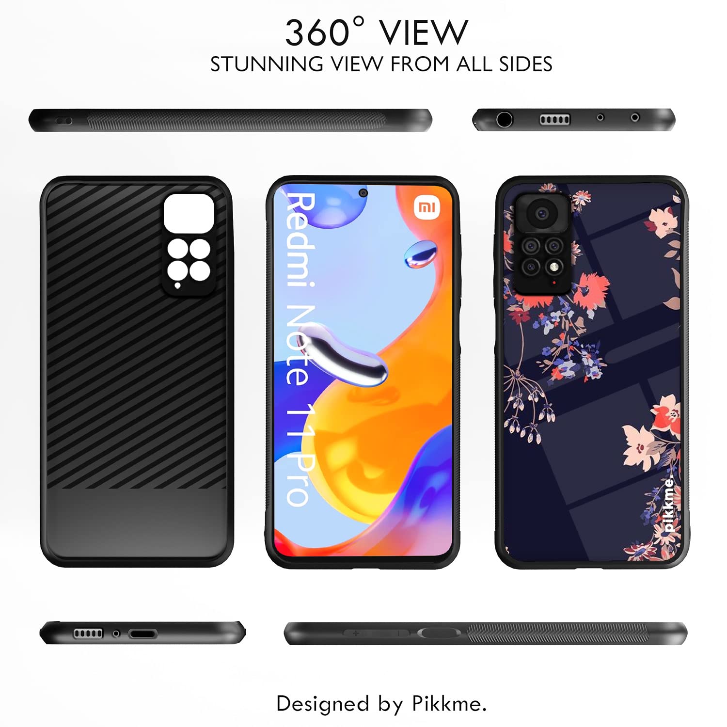 Flower Back cover for Redmi Note 11 Pro/Note 11 Pro Plus 5G – Pikkme – photo 2