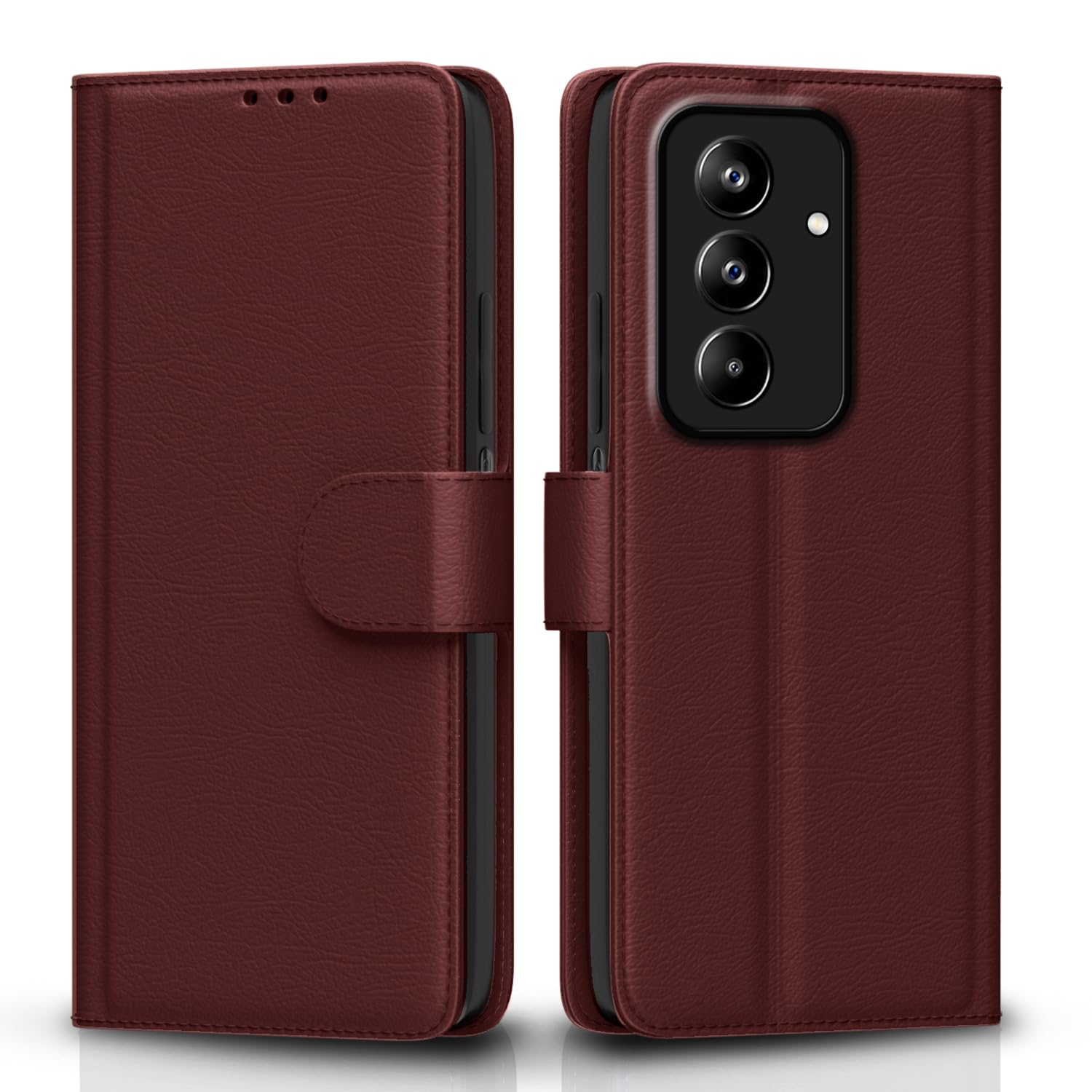 Pikkme Samsung M47/A27 5G brown flip case
