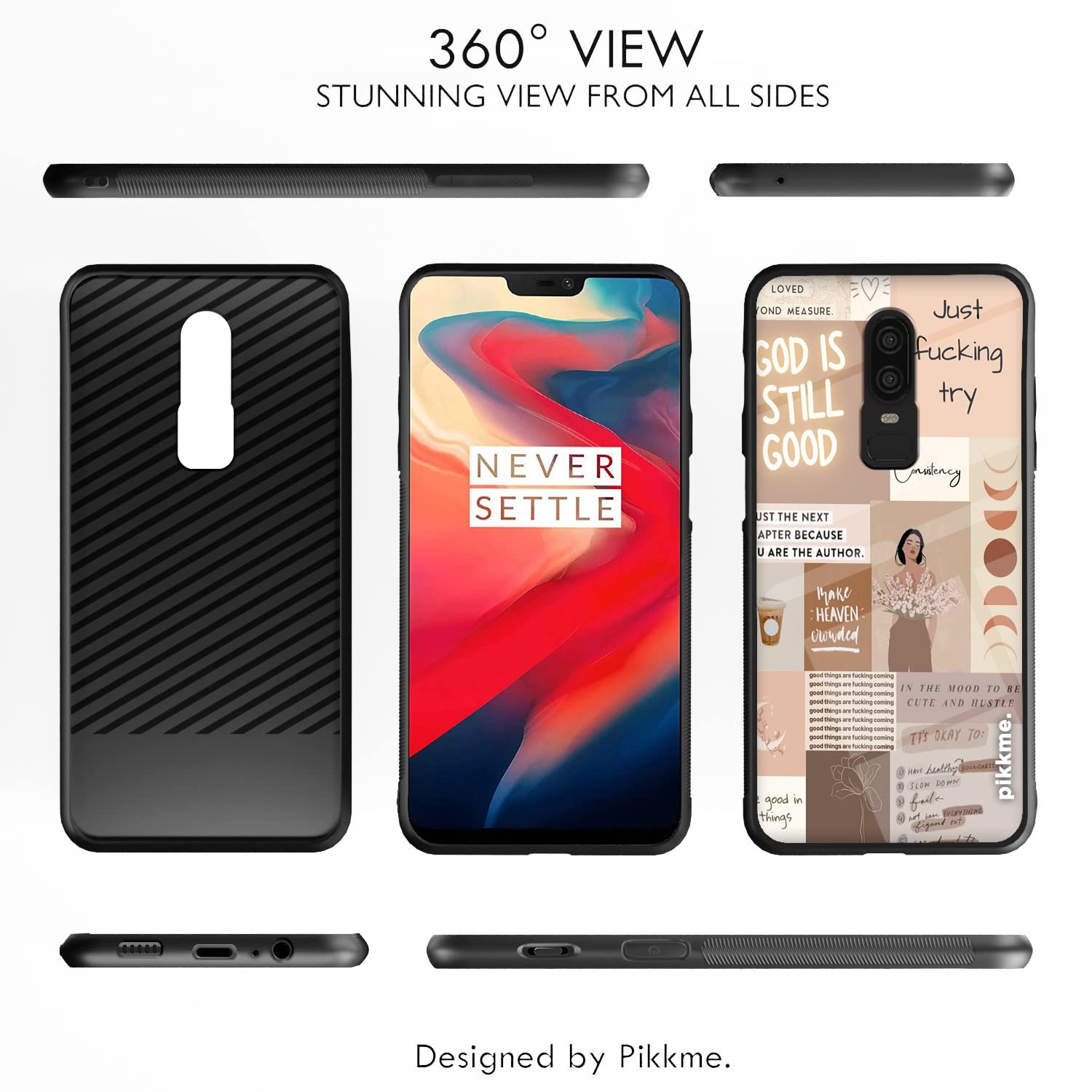 Pikkme Hybrid back cover for OnePlus 6 – photo 2