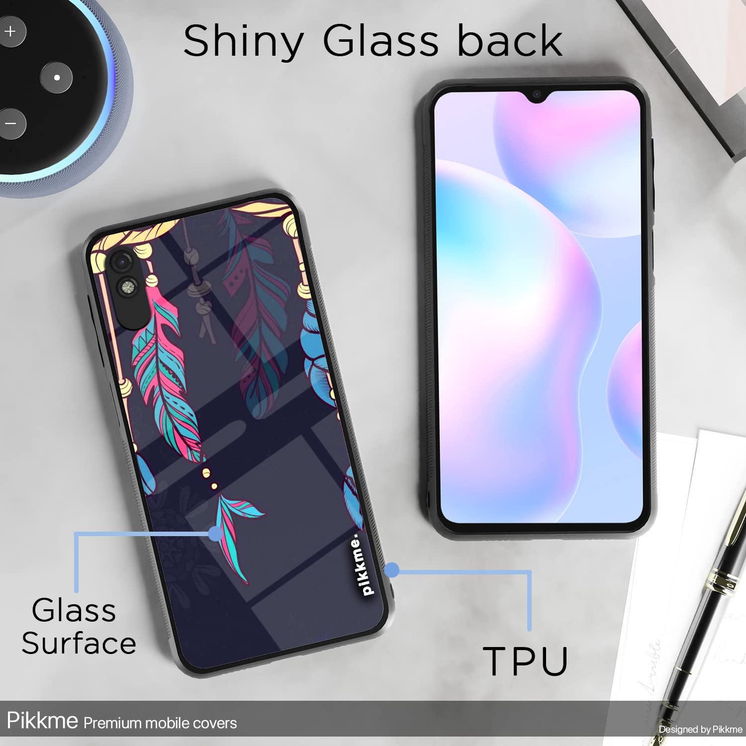 Pikkme Redmi 9A/9i/9A Sport Flower phone cover – photo 3