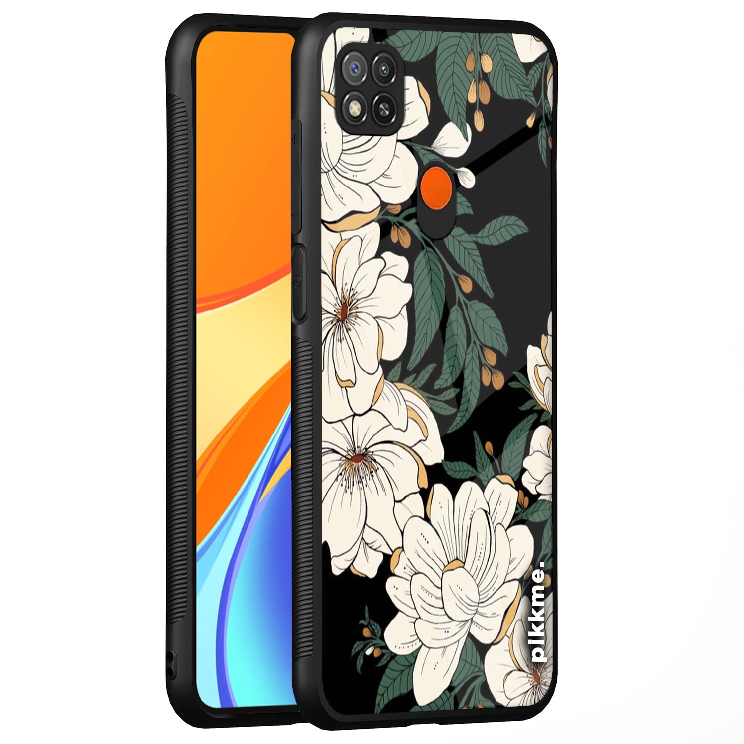 Pikkme Flower phone cover for Redmi 10A/9, Poco C31