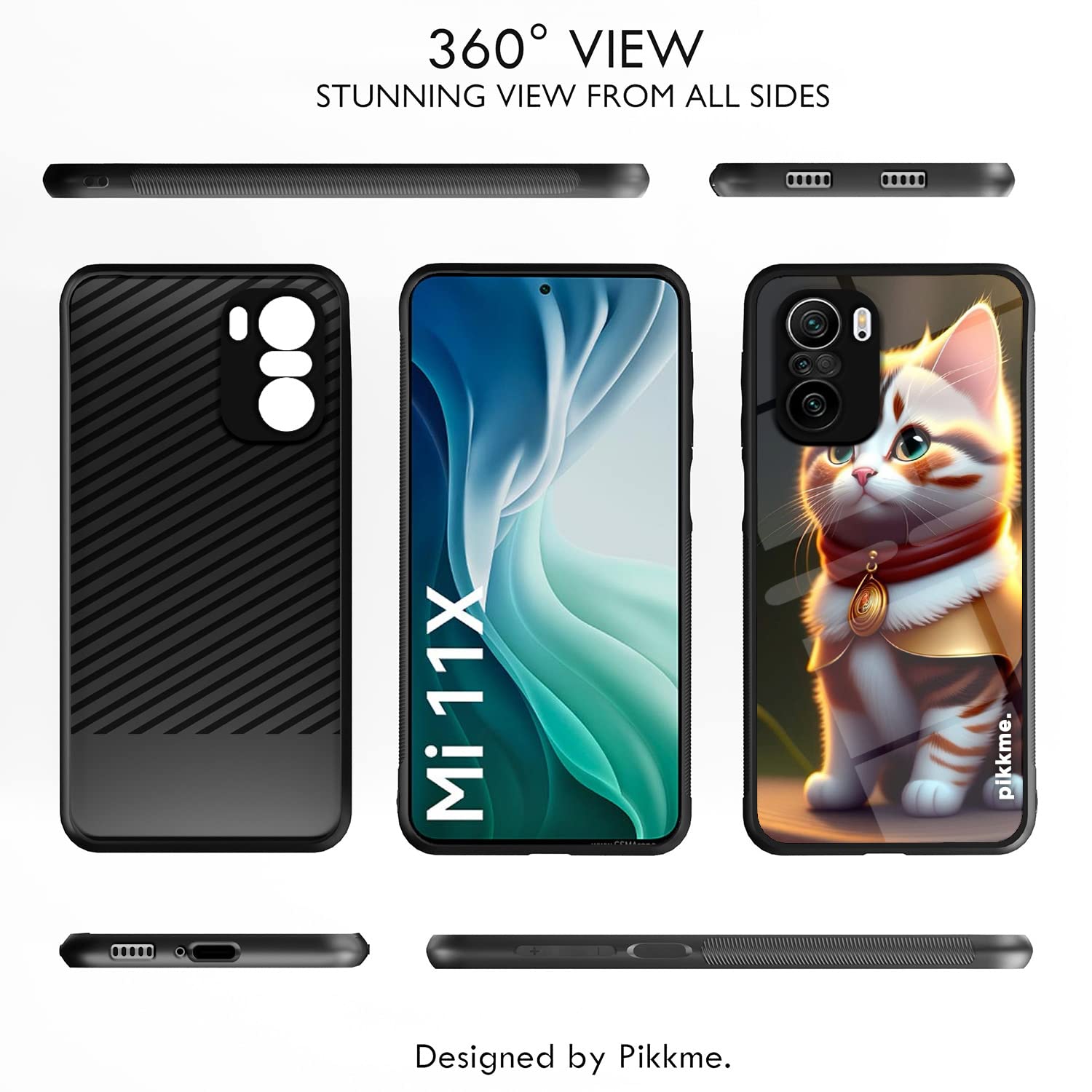 Mi 11X/11X Pro Cat mobile back cover by Pikkme – photo 2