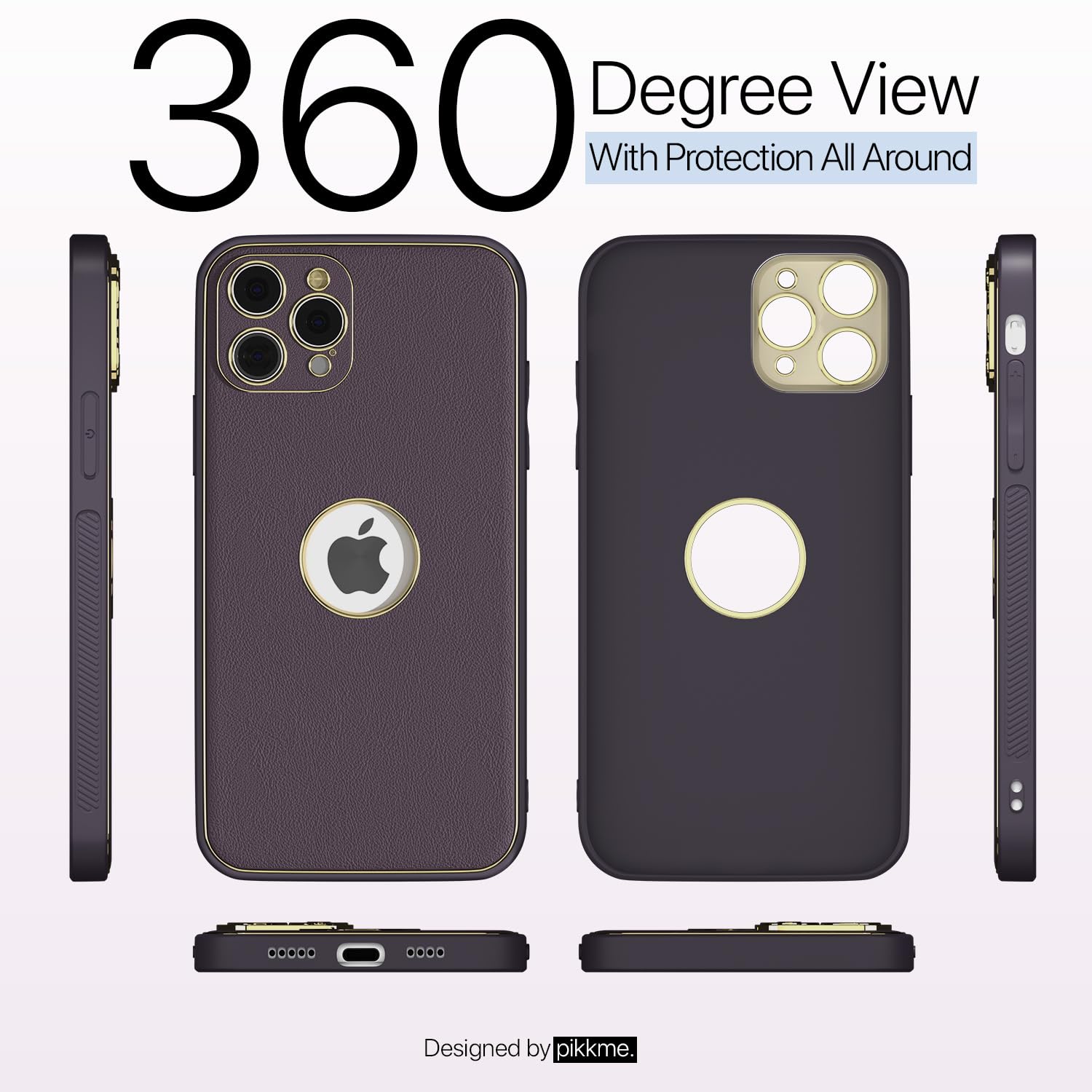 Purple Chrome phone cover for iPhone 12 Pro Max – Pikkme – photo 4