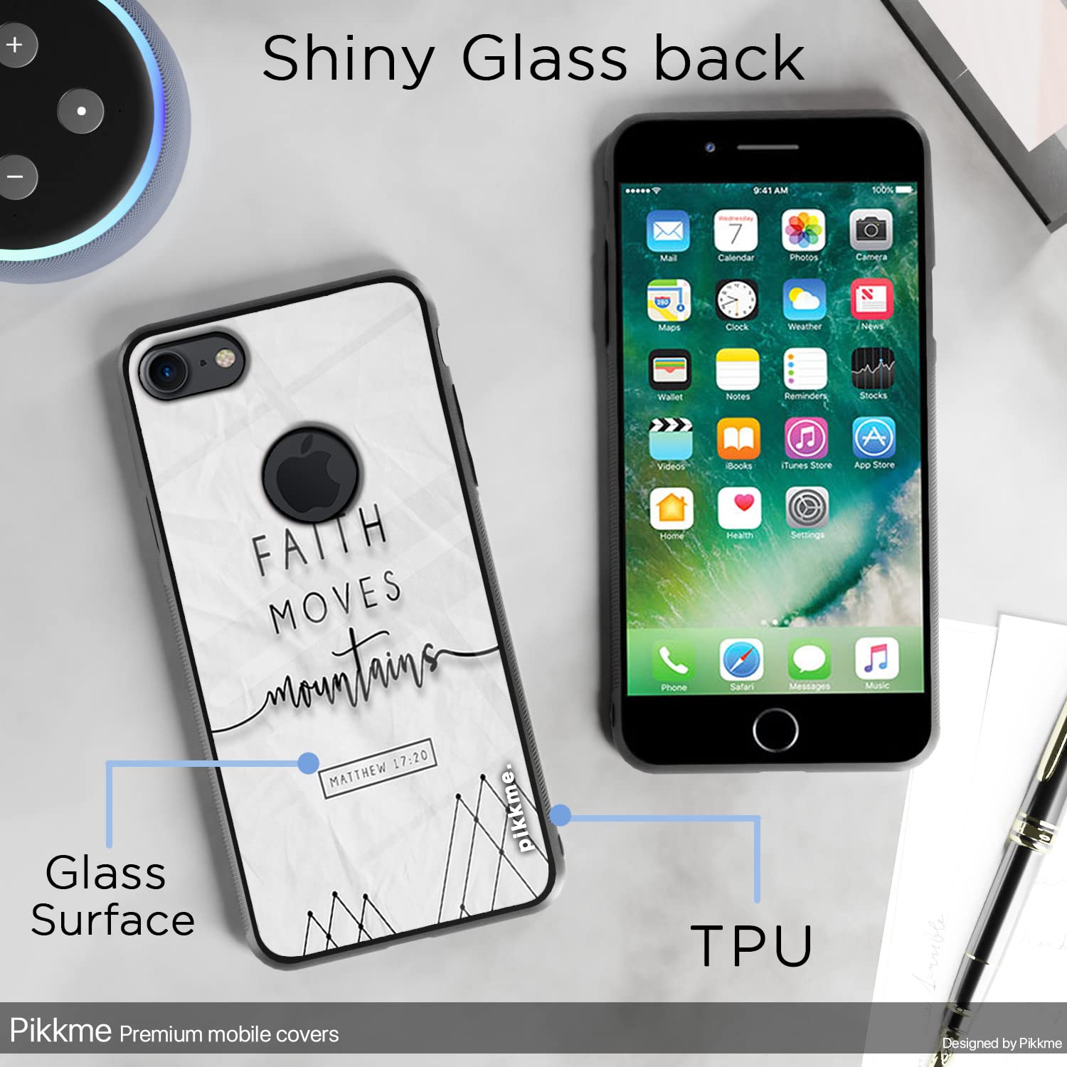 iPhone 7/8 Hybrid mobile cover by Pikkme – photo 3