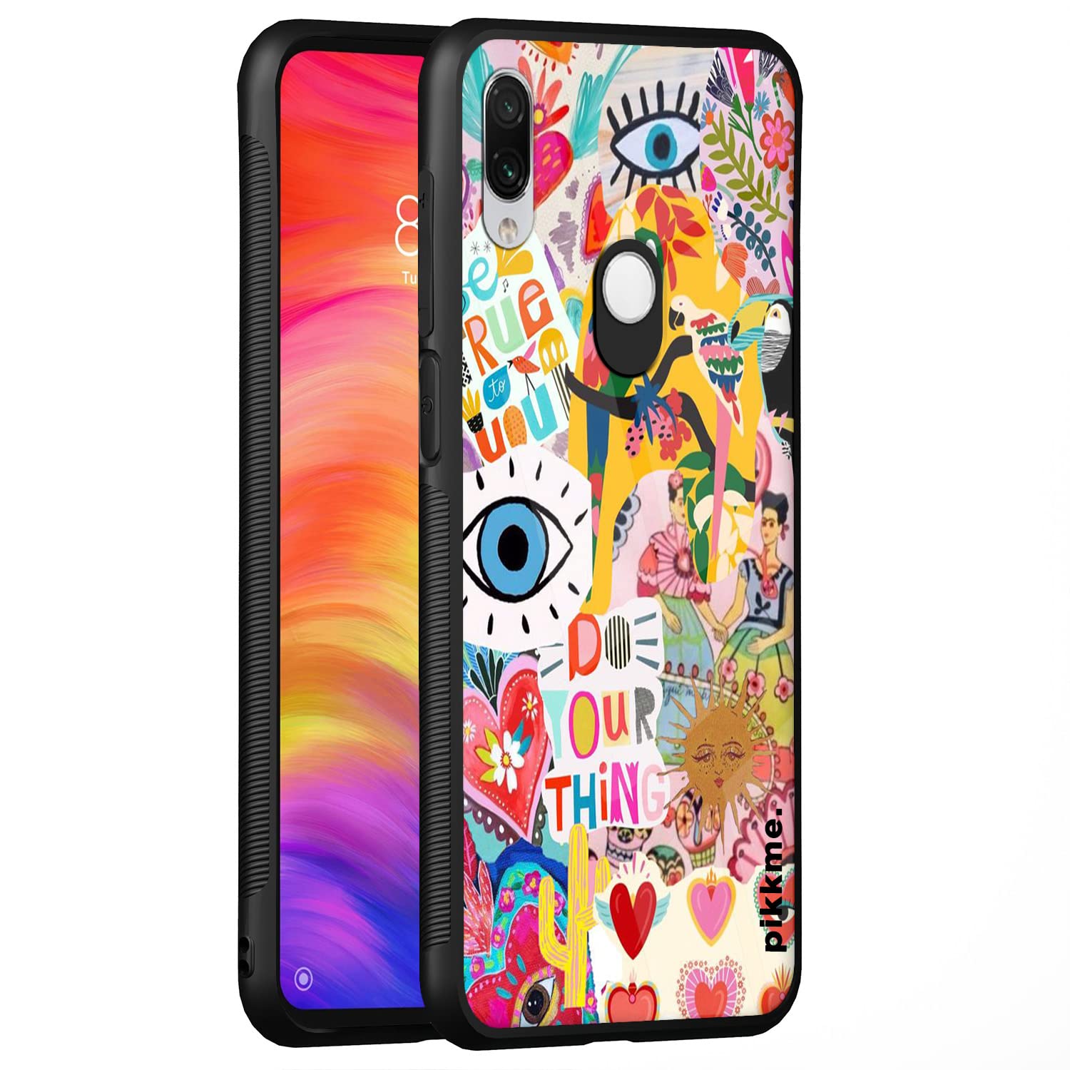 Redmi Note 7/Note 7 Pro/Note 7s Flower back cover by Pikkme