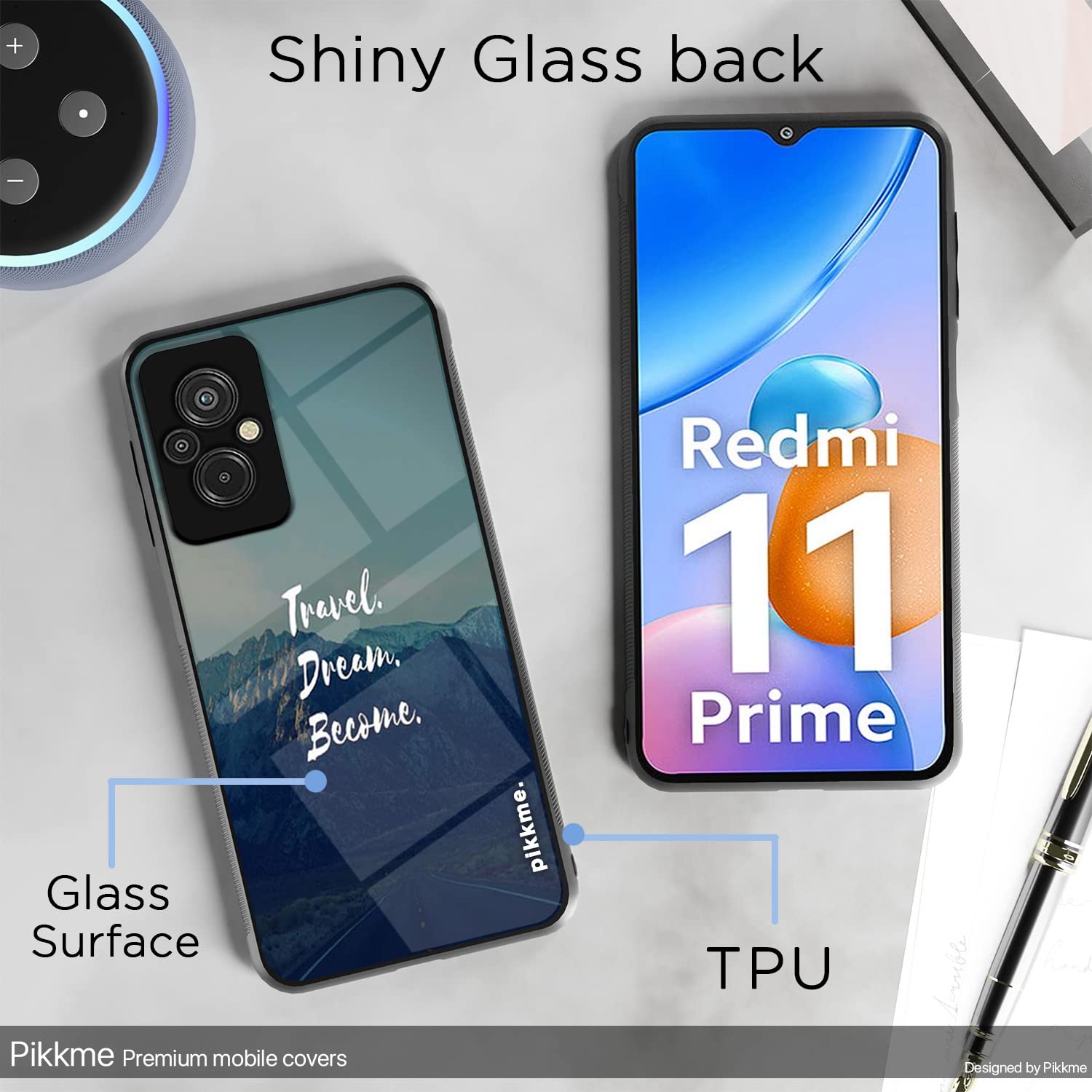 Redmi 11 Prime 4G mobile back cover by Pikkme – photo 3