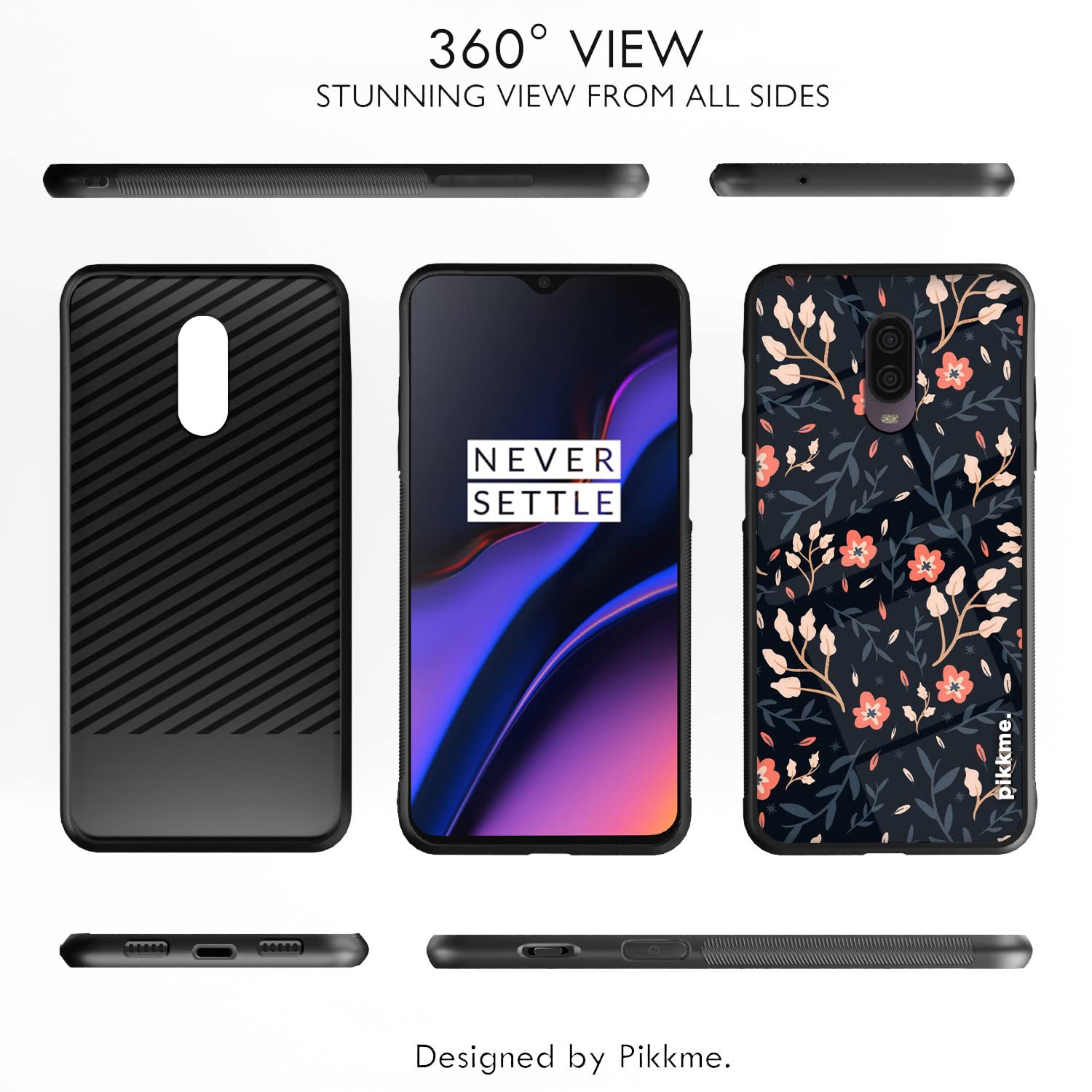 Flower Mobile back cover for OnePlus 7 – Pikkme – photo 2