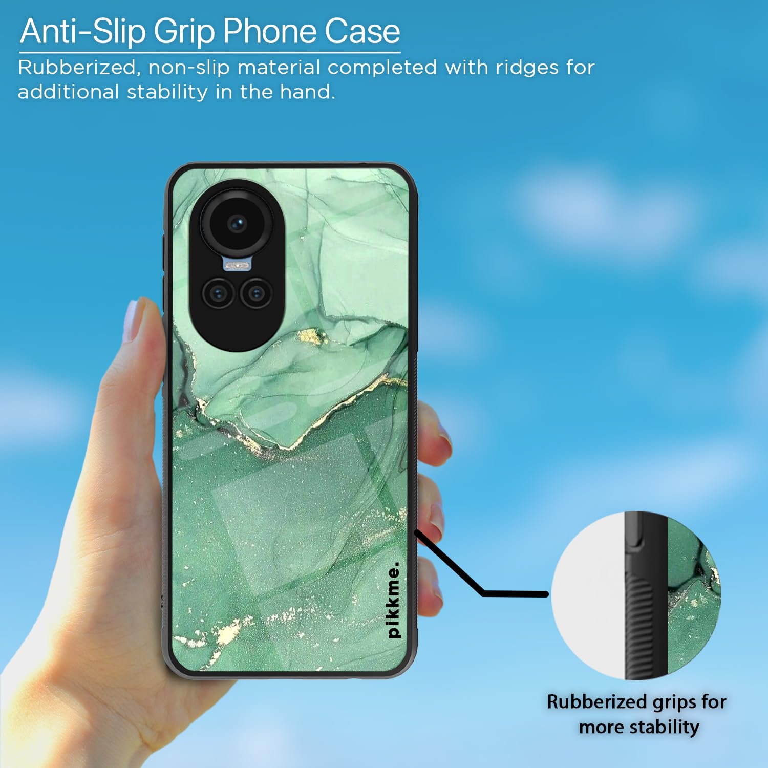 Pikkme Oppo Reno 10 5G Hybrid mobile back cover – photo 5