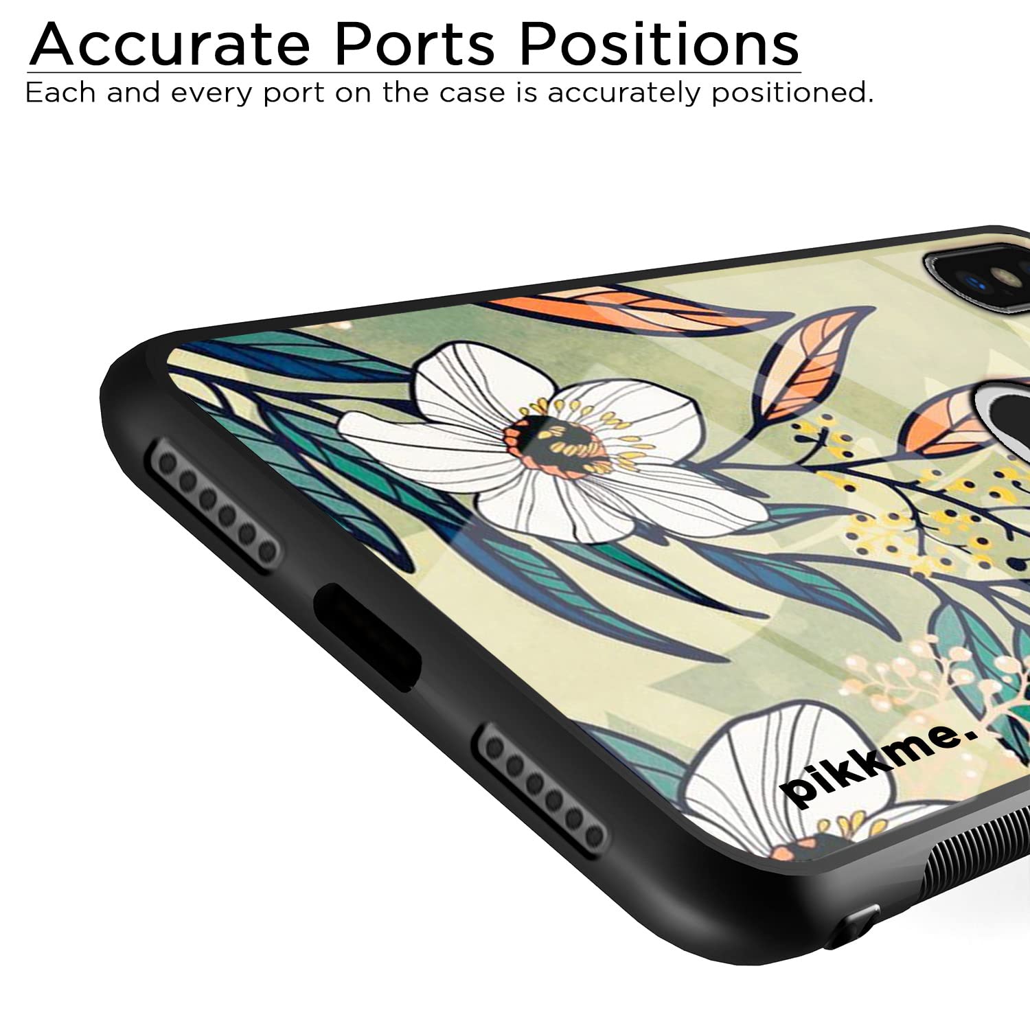 Flower Phone cover for iPhone X/XS – Pikkme – photo 6