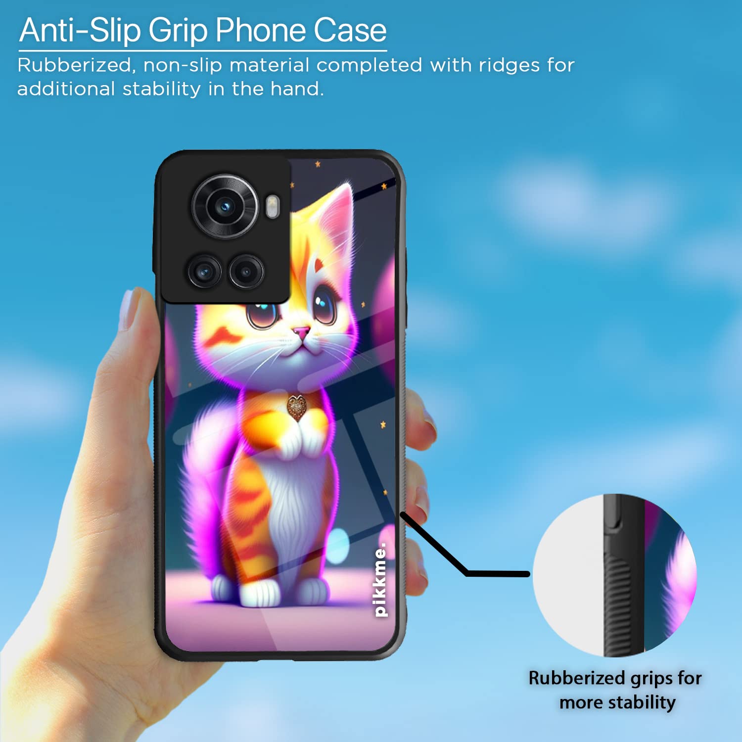 Pikkme OnePlus 10R Cat mobile back cover – photo 5