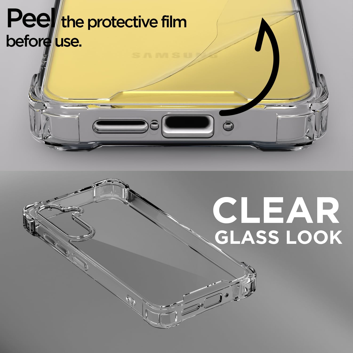 Pikkme transparent mobile back cover for Samsung S24 FE 5G – photo 3