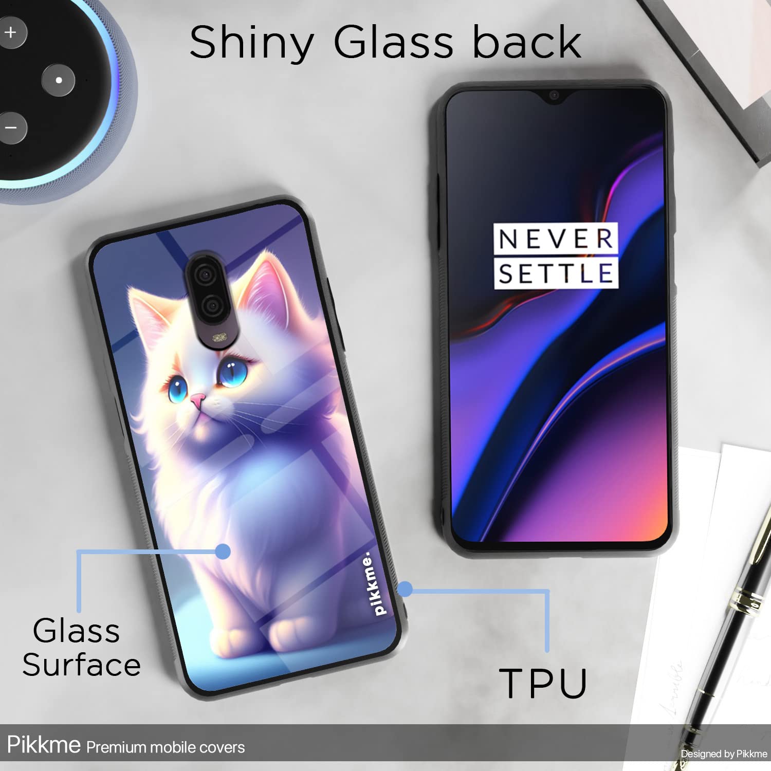 Pikkme OnePlus 7 Cat mobile cover – photo 3