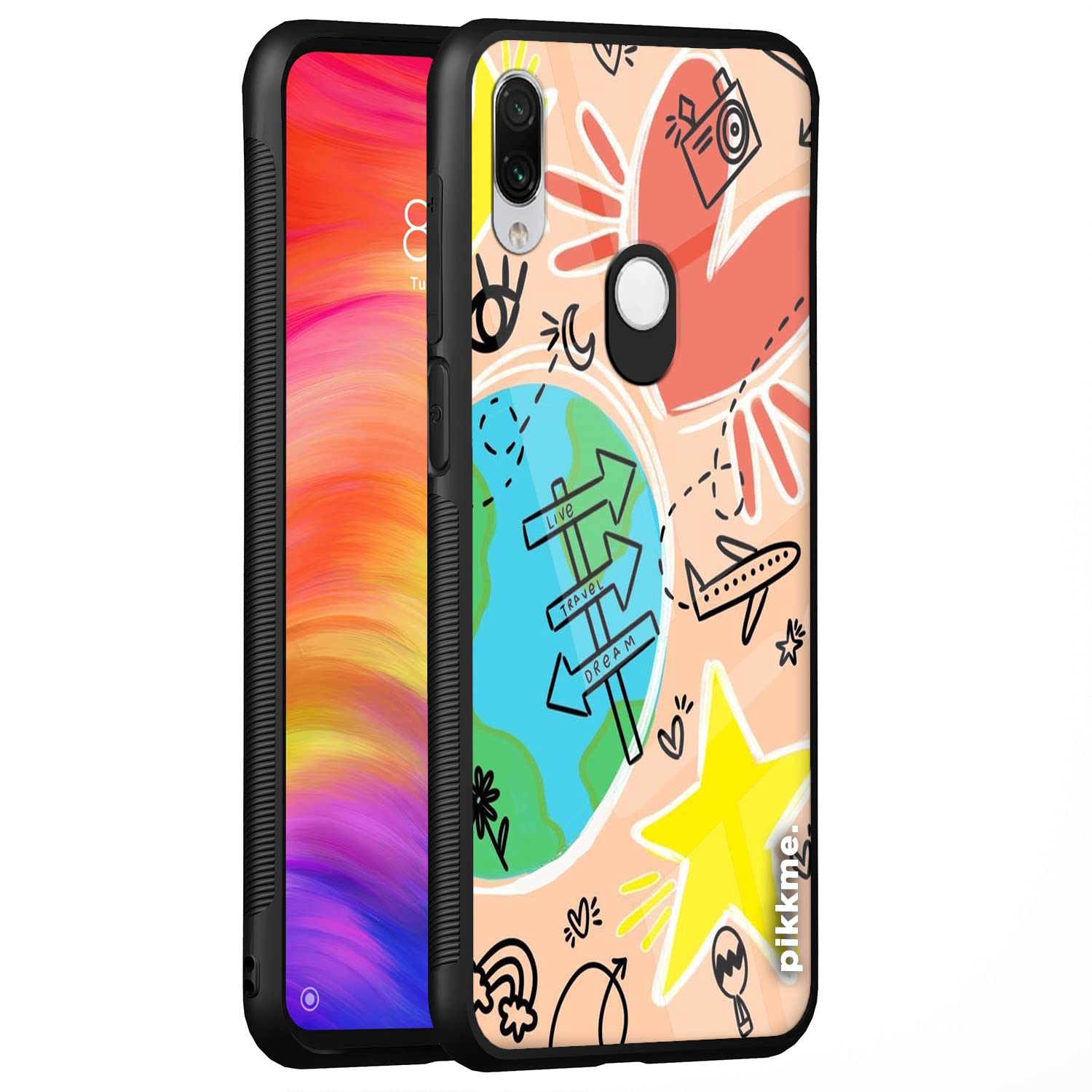 Pikkme back cover for Redmi Note 7/Note 7 Pro/Note 7s