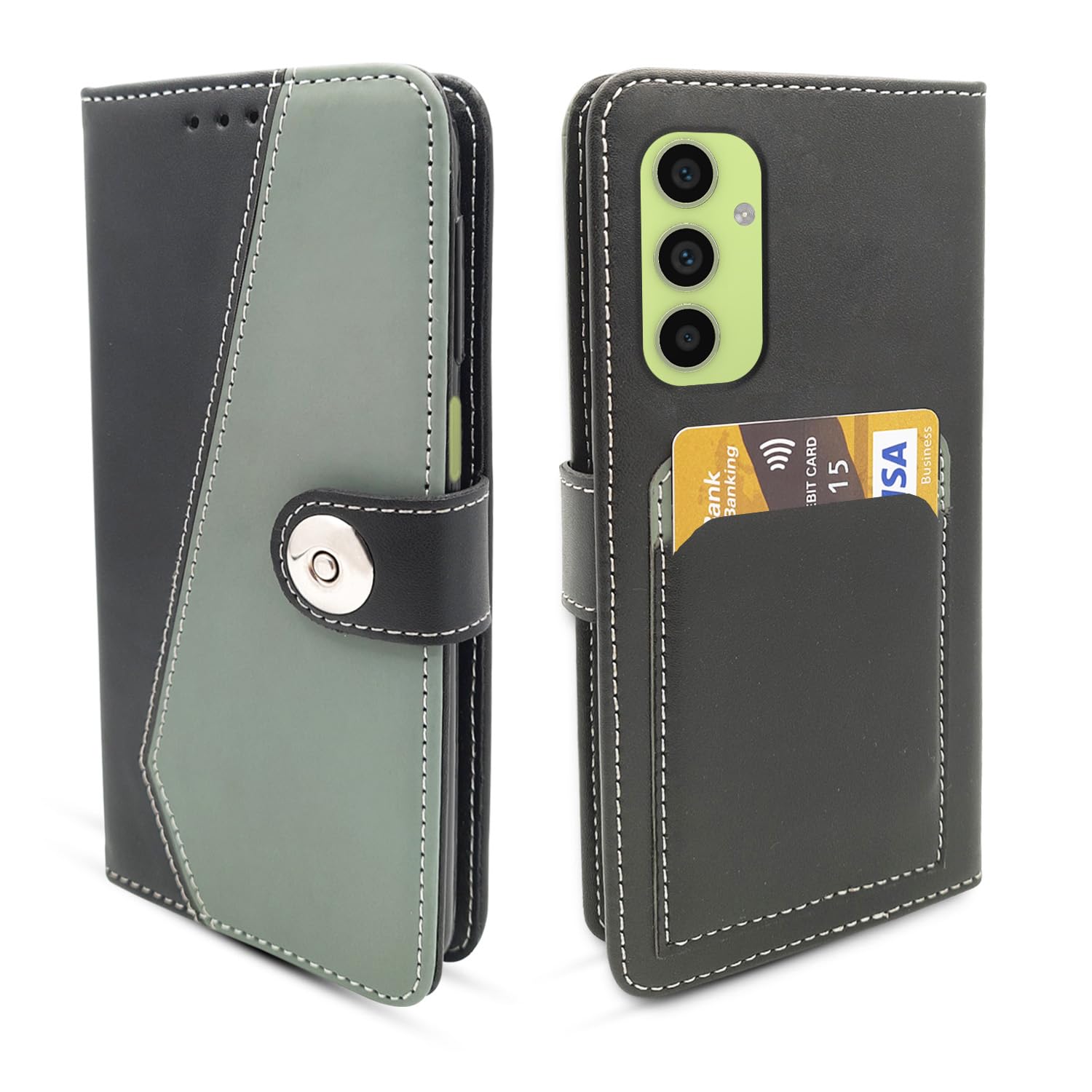 Pikkme Samsung A05s grey flip case