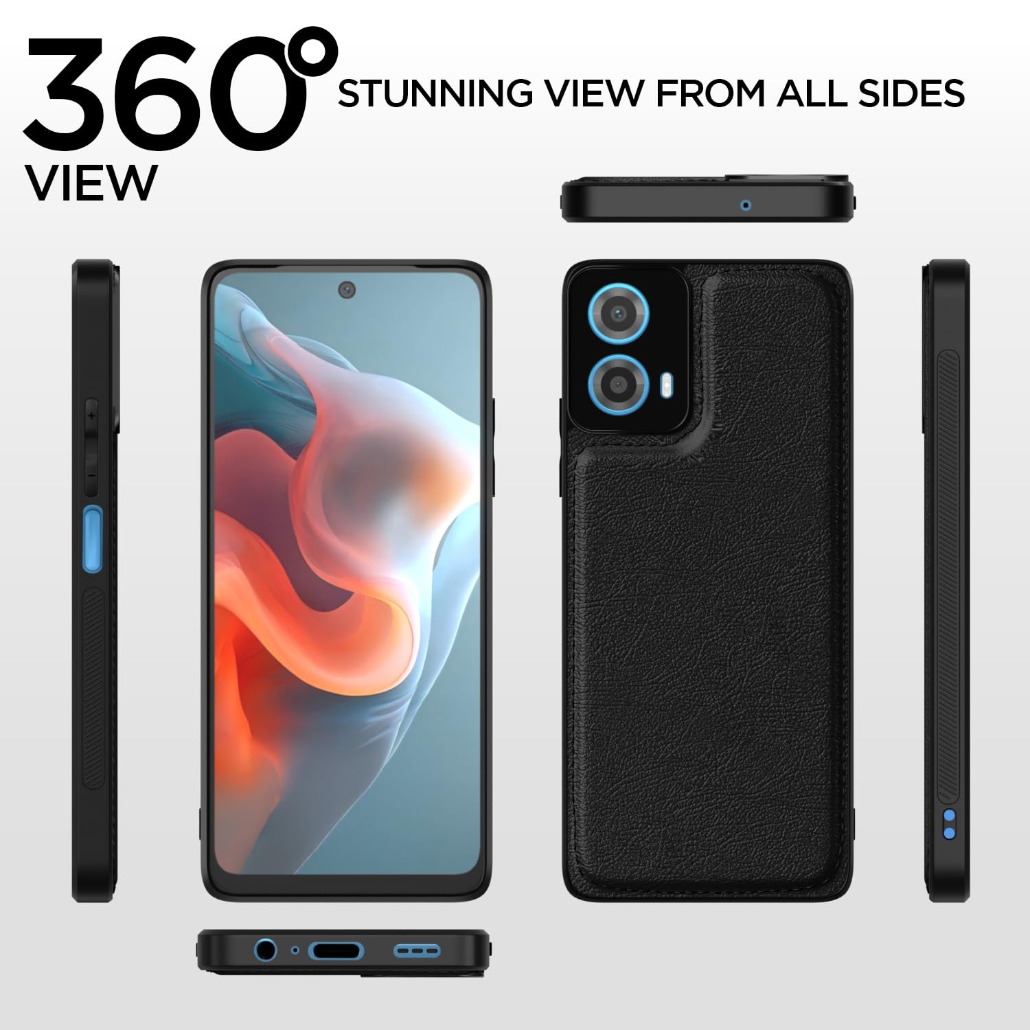 Pikkme black back cover for Moto G34/G45 5G – photo 2