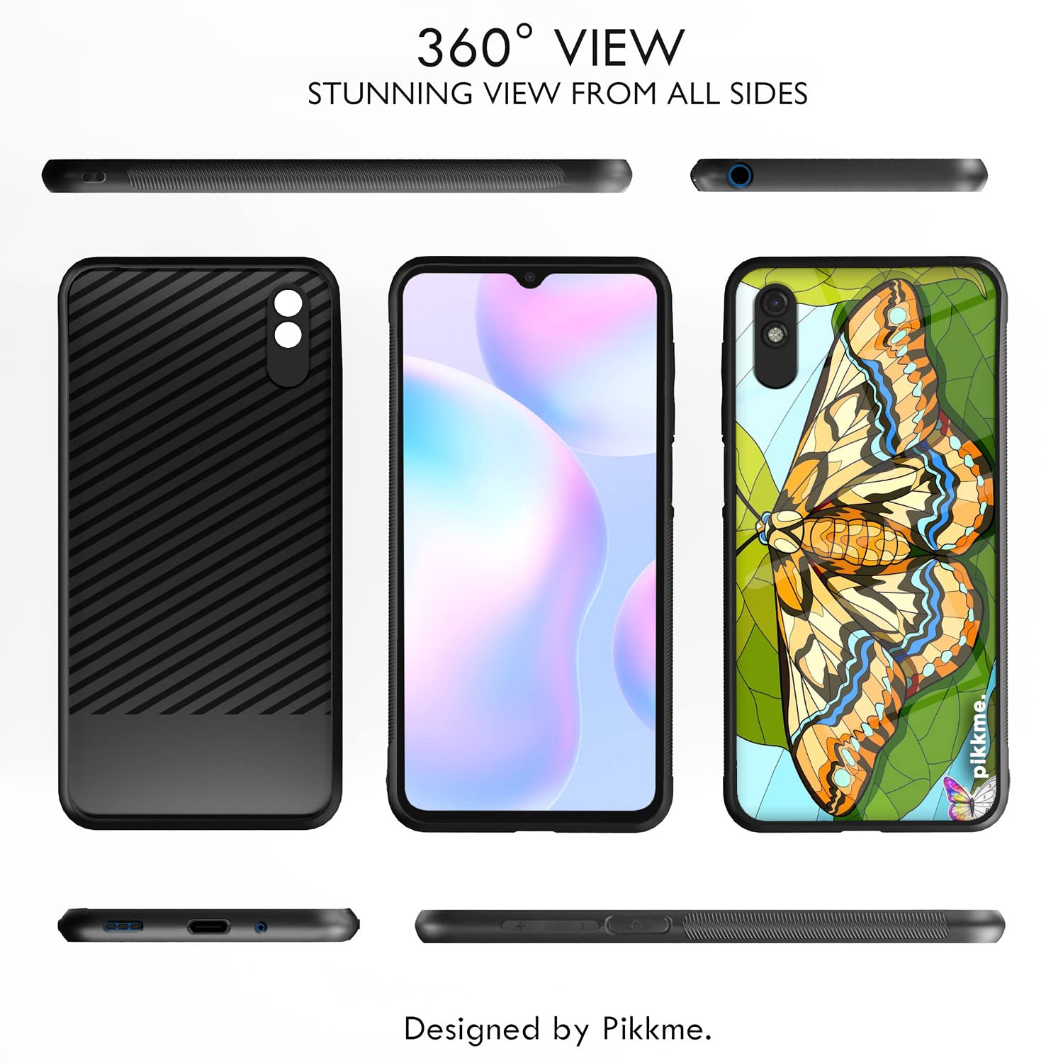 Redmi 9A/9i/9A Sport Hybrid back cover by Pikkme – photo 2