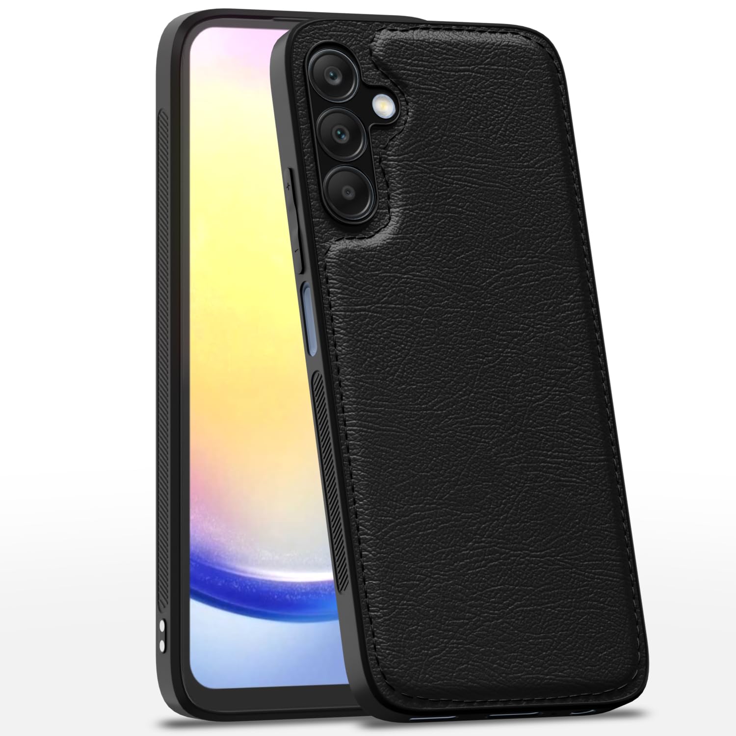 Pikkme black back cover for Samsung A25 5G