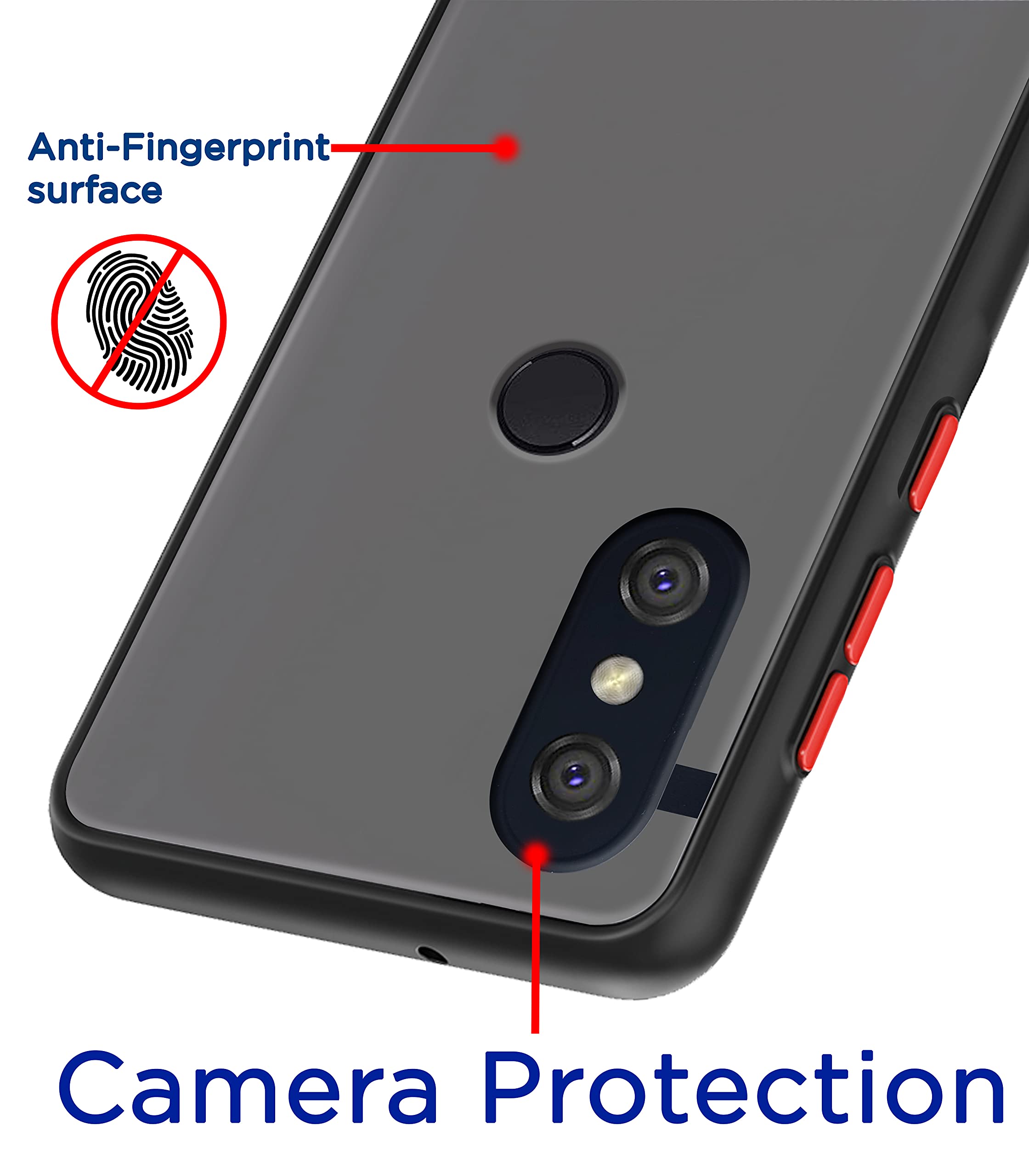 Matte Mobile back cover for Redmi Note 6 Pro – Pikkme – photo 2