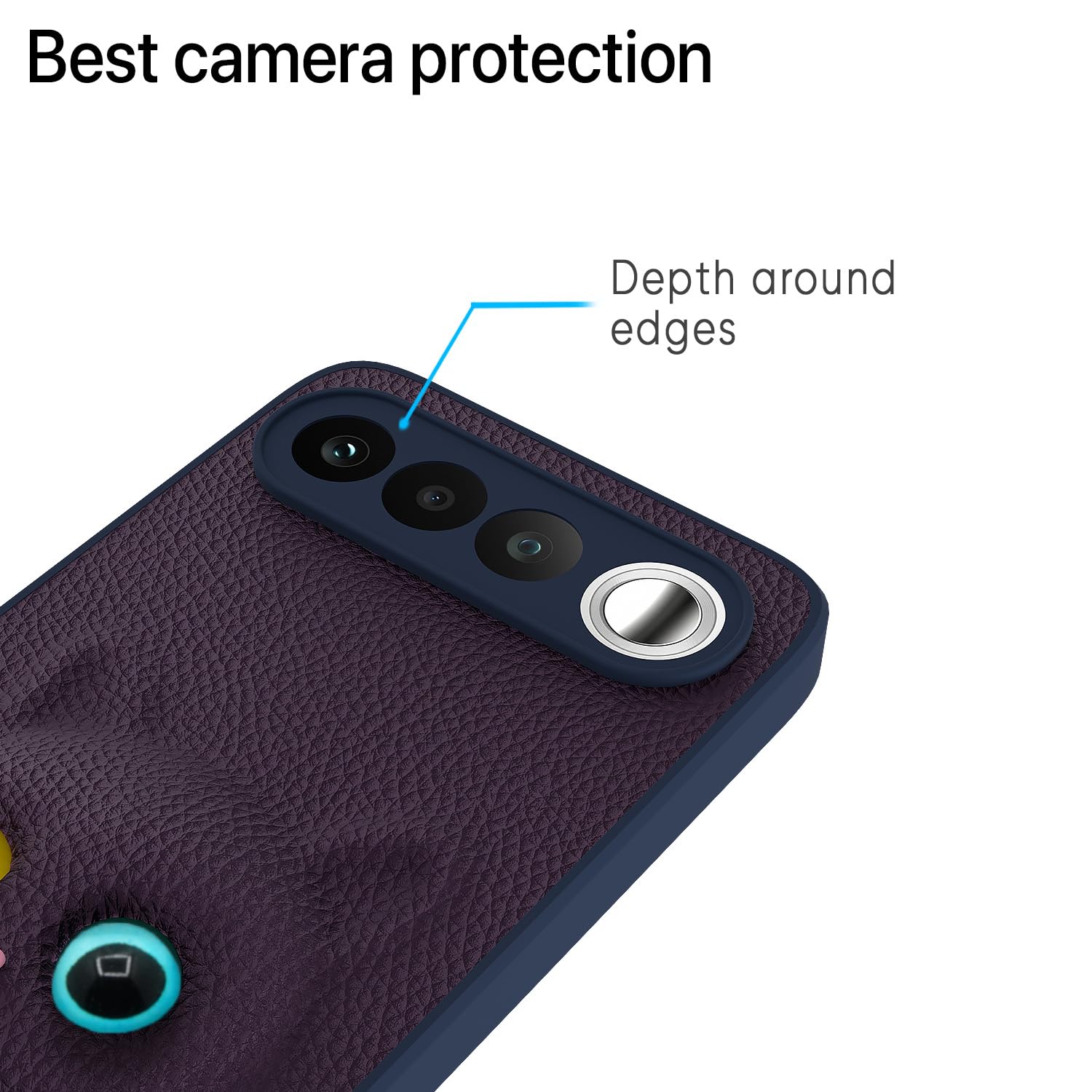 Pikkme Realme 16 5G Kitty purple phone cover – photo 5
