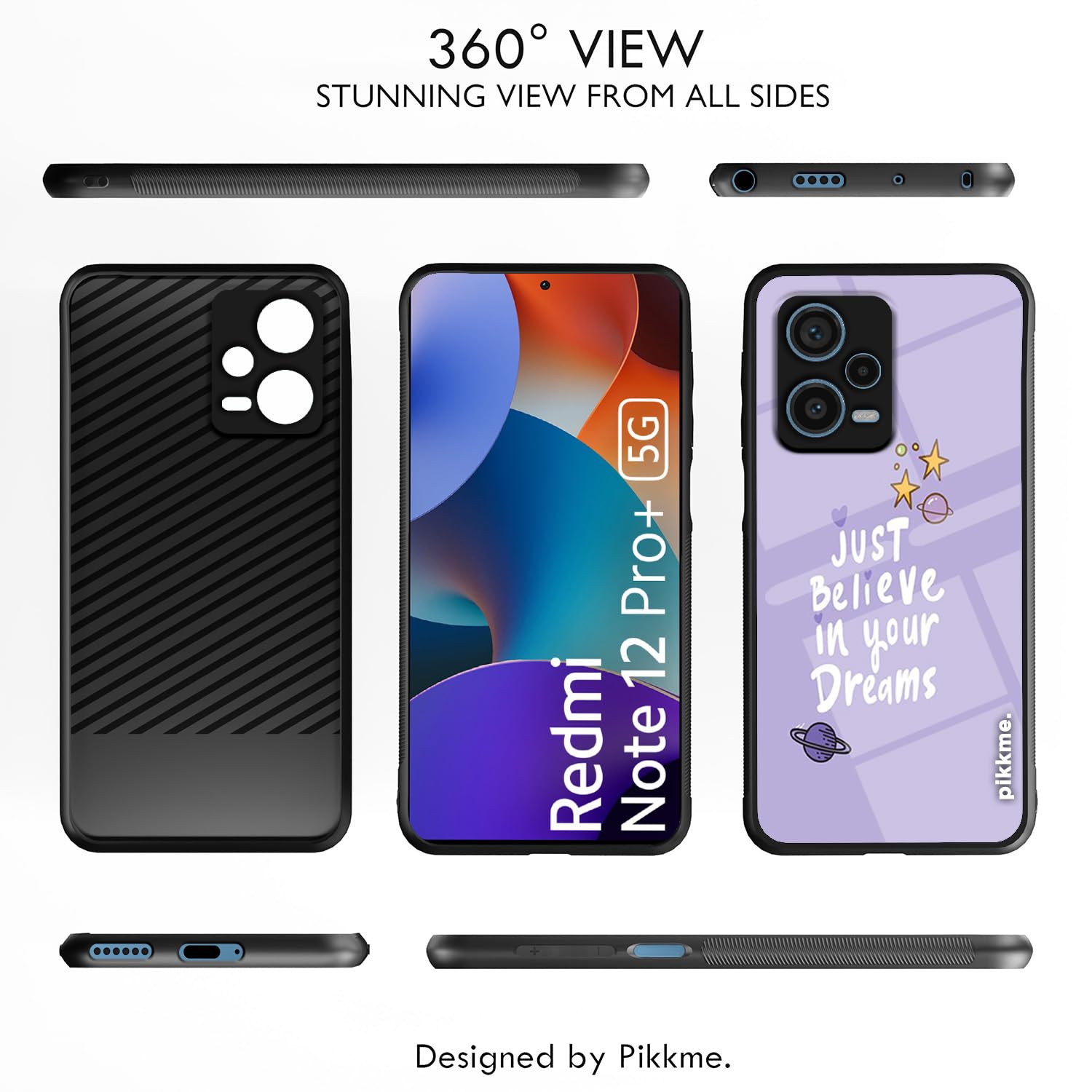 Redmi Note 12 Pro Plus 5G Hybrid phone cover by Pikkme – photo 2