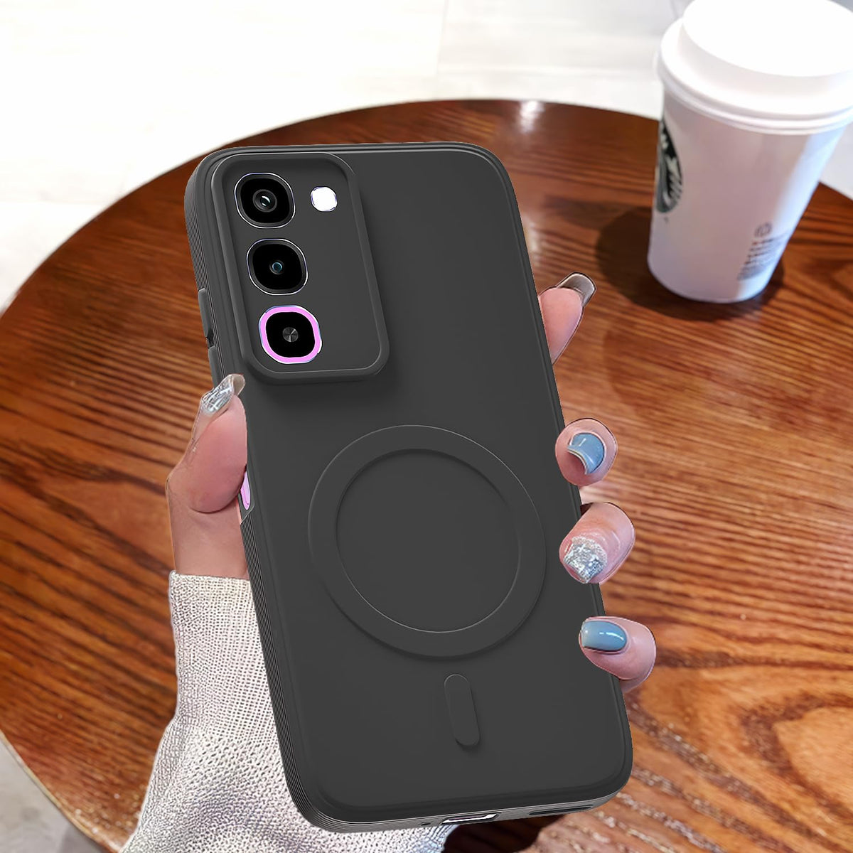 Pikkme Realme P4R 5G black mobile cover – photo 7