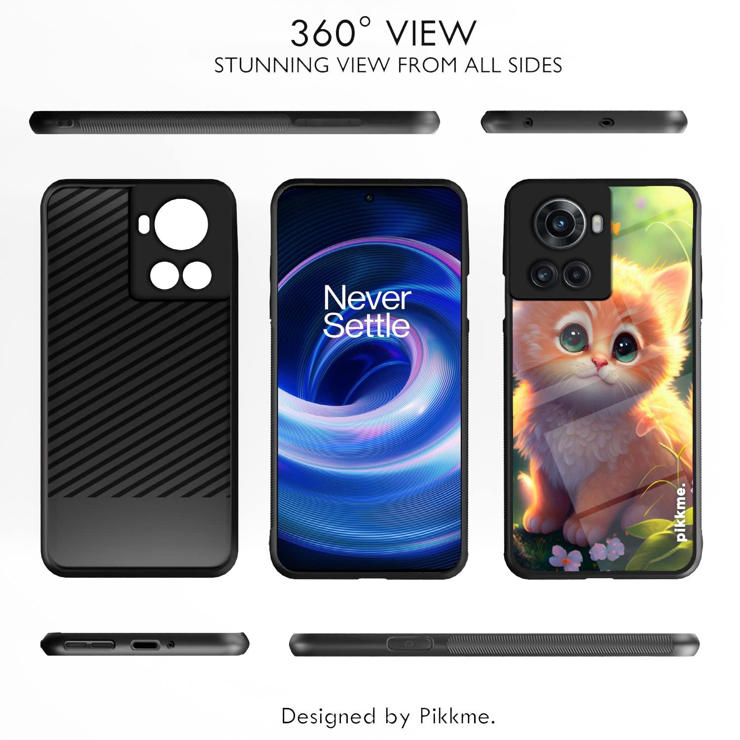 OnePlus 10R Cat back cover by Pikkme – photo 2
