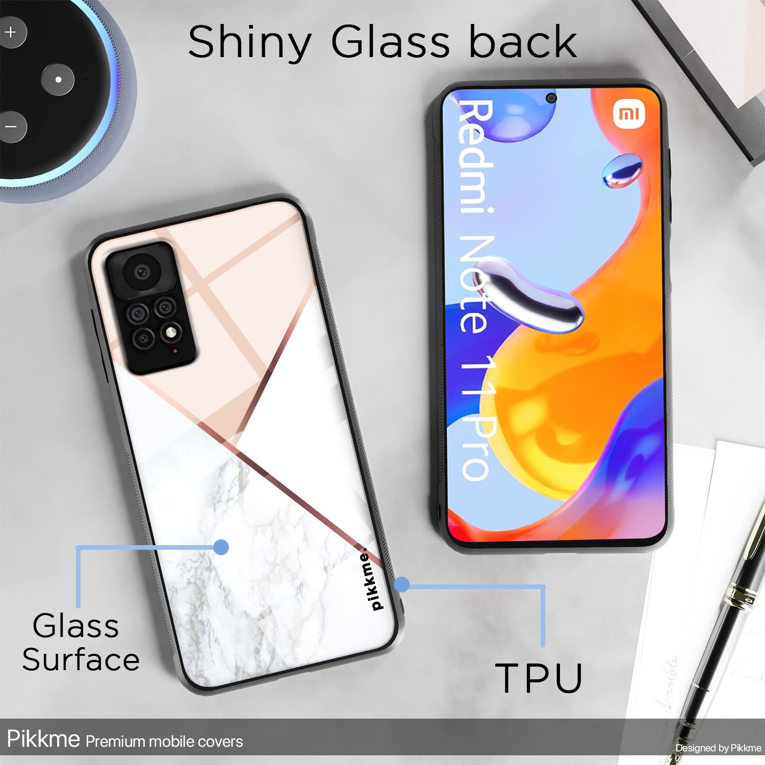 Redmi Note 11 Pro/Note 11 Pro Plus 5G Hybrid mobile back cover by Pikkme – photo 3