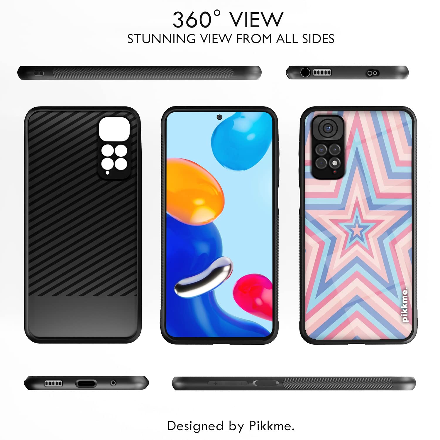 Pikkme Redmi Note 11/Note 11s Hybrid mobile cover – photo 2