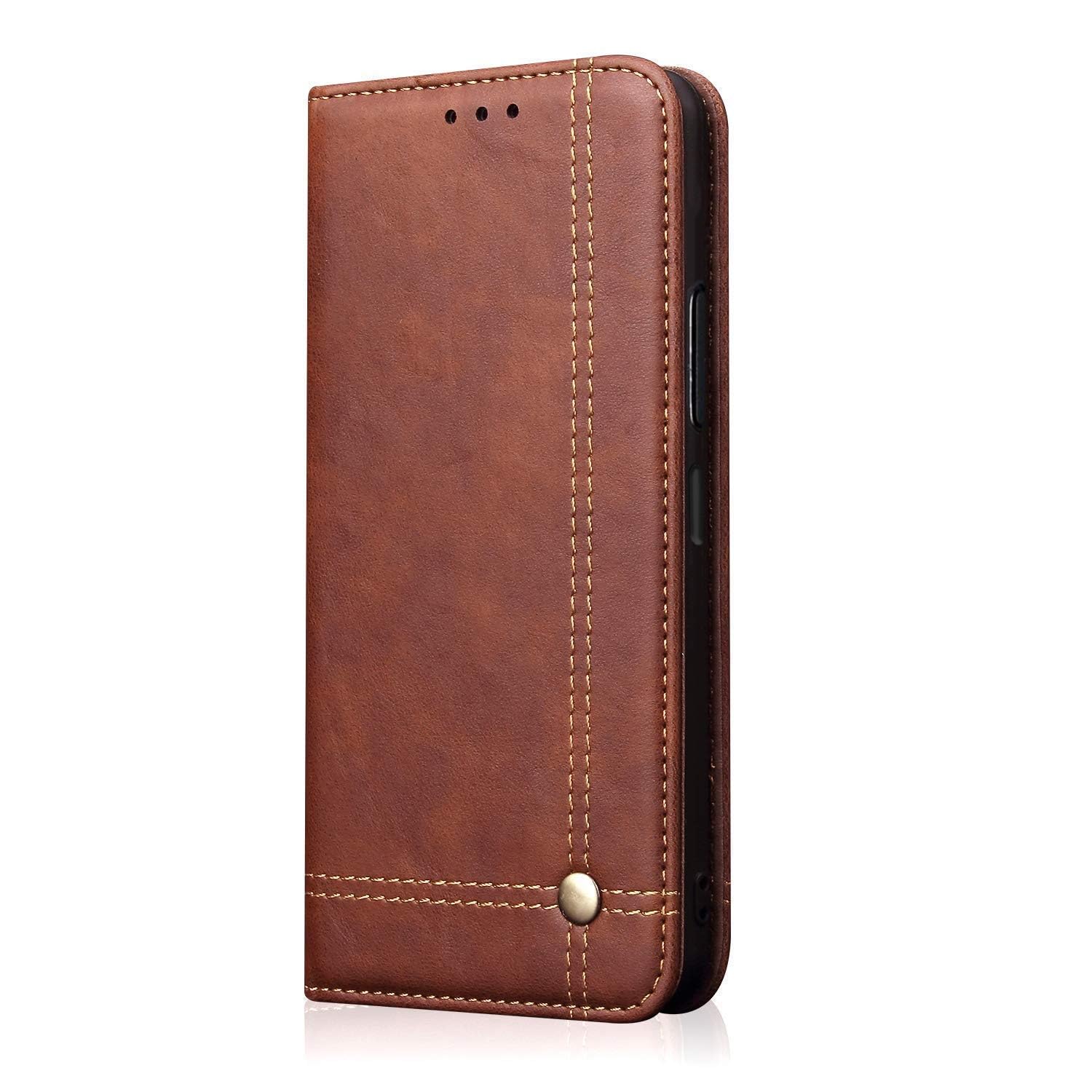 Pikkme Moto G32 Magnetic Flip Cover (Brown)