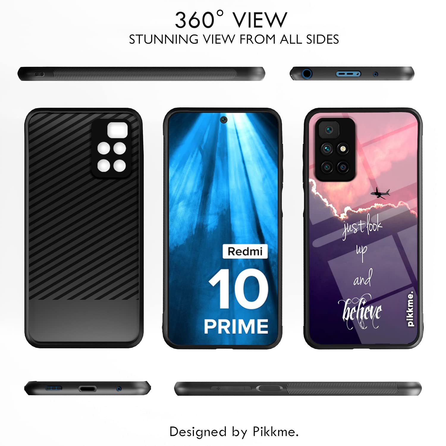 Redmi 10 Prime Hybrid back cover by Pikkme – photo 2