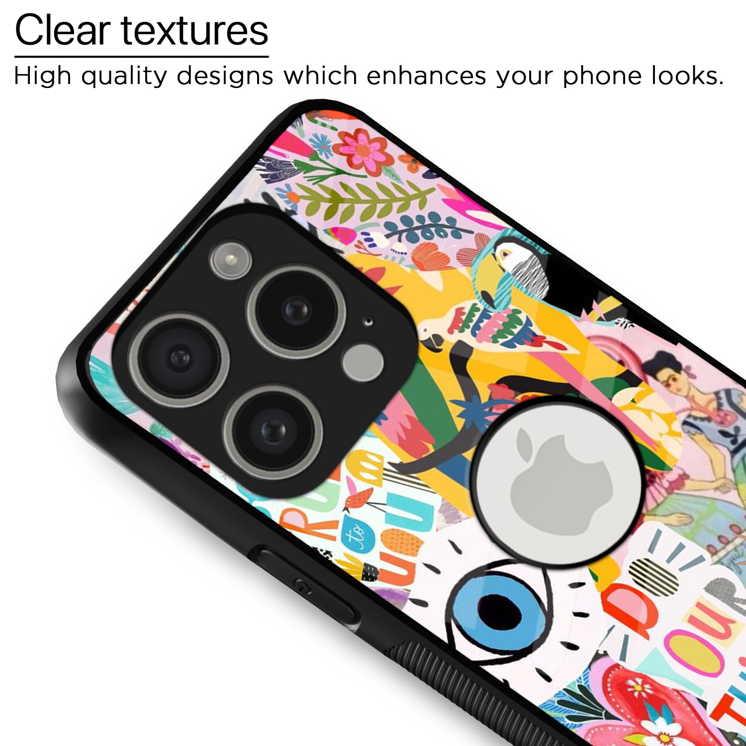 iPhone 15 Pro Flower mobile back cover by Pikkme – photo 4