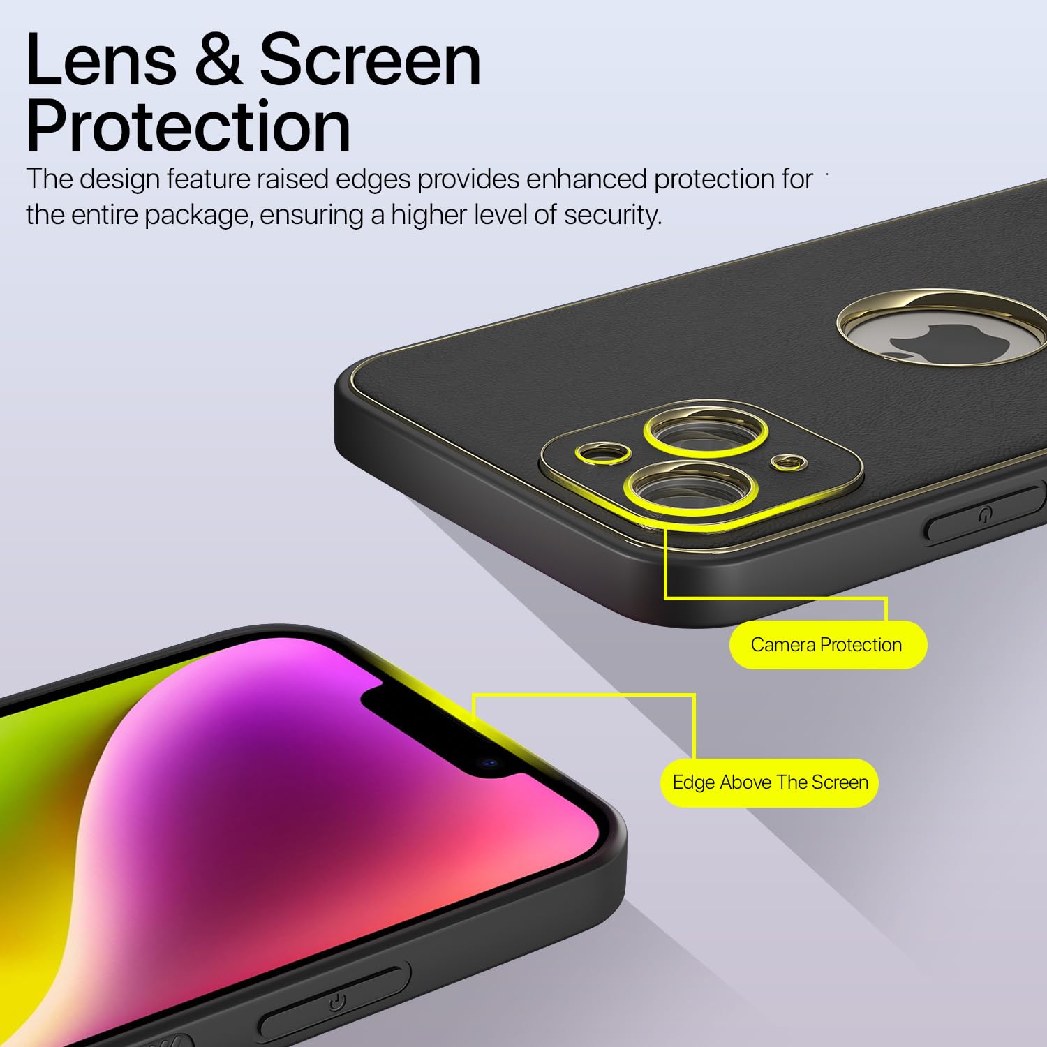 Pikkme black mobile cover for iPhone 14 – photo 3