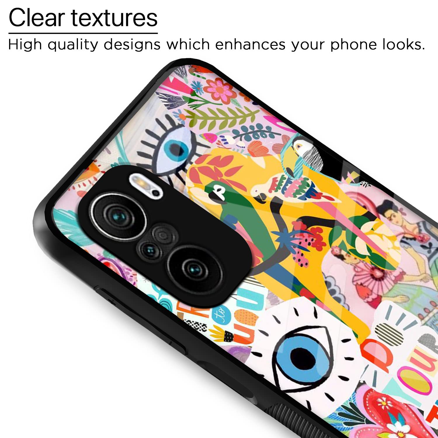Mi 11X/11X Pro Flower mobile back cover by Pikkme – photo 4