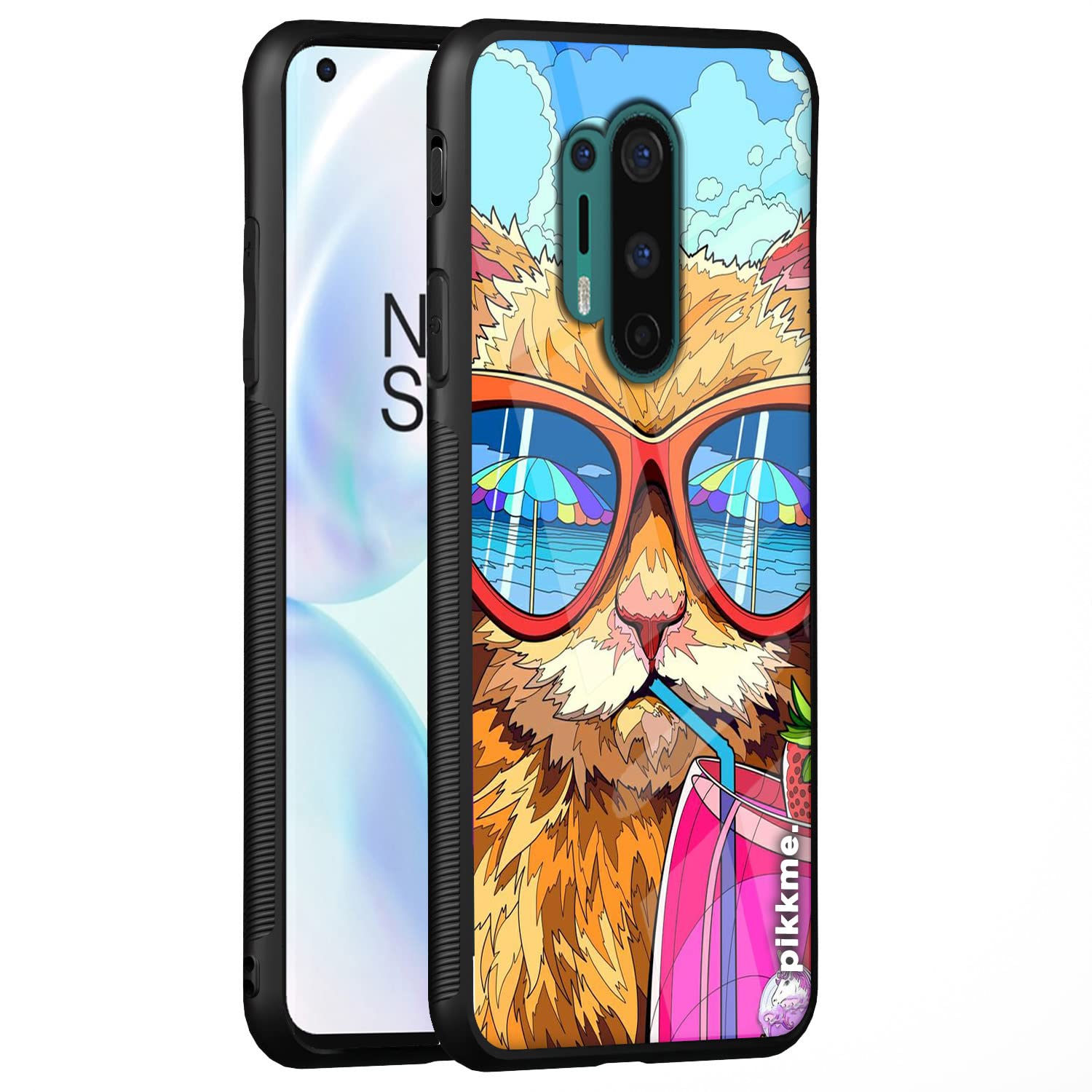 OnePlus 8 Pro Cat mobile back cover by Pikkme
