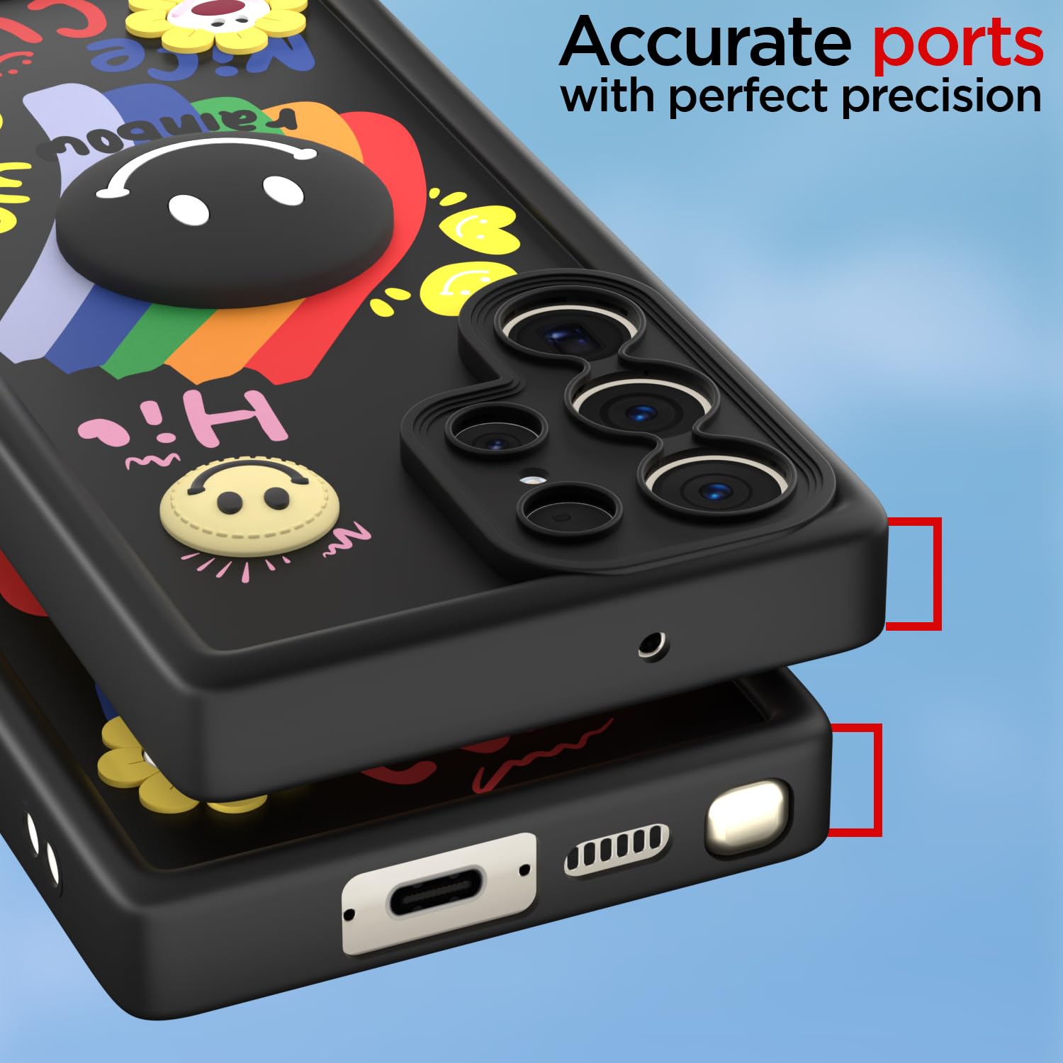 Samsung S23 Ultra 5G phone cover in black by Pikkme – photo 4
