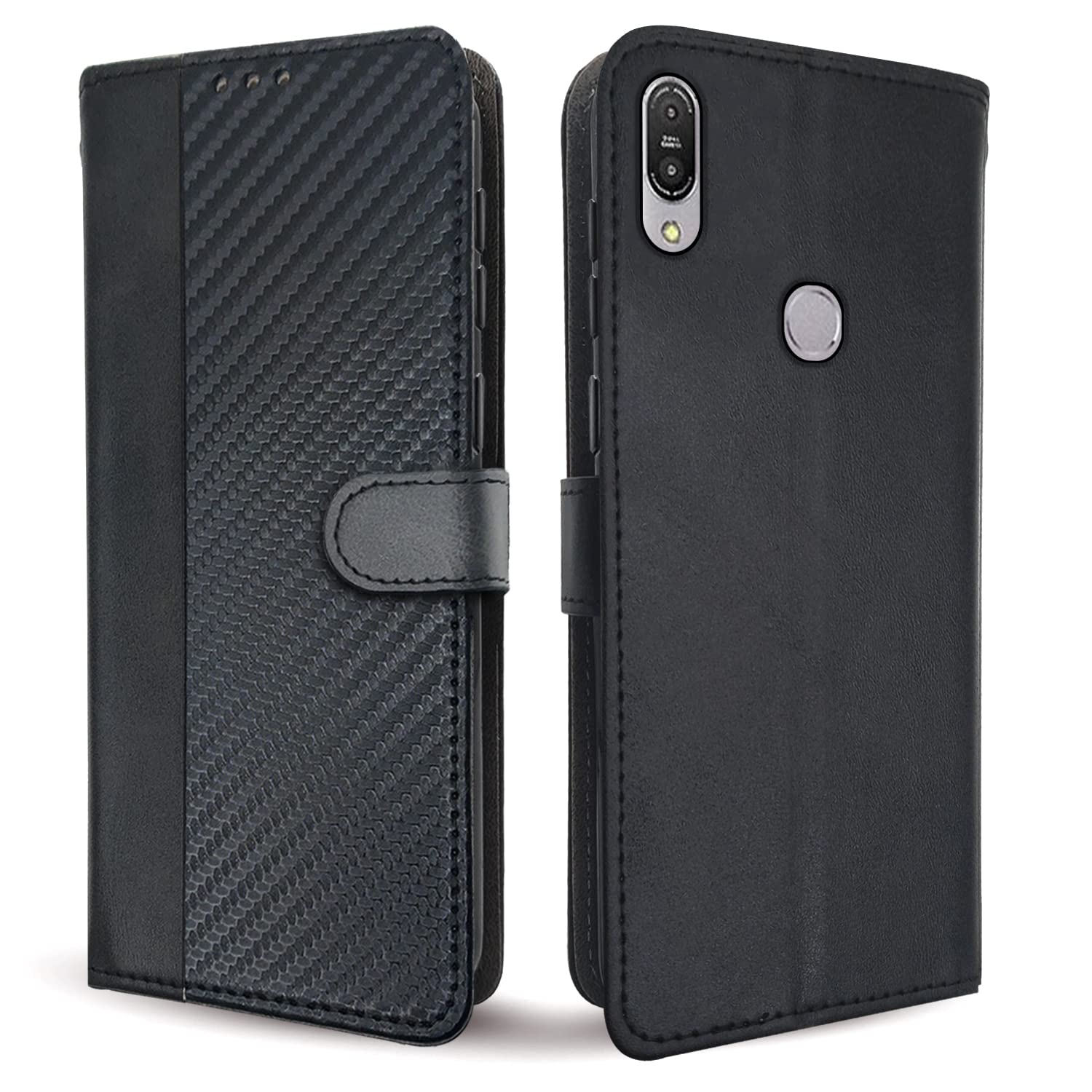 Pikkme Asus Wallet black flip cover