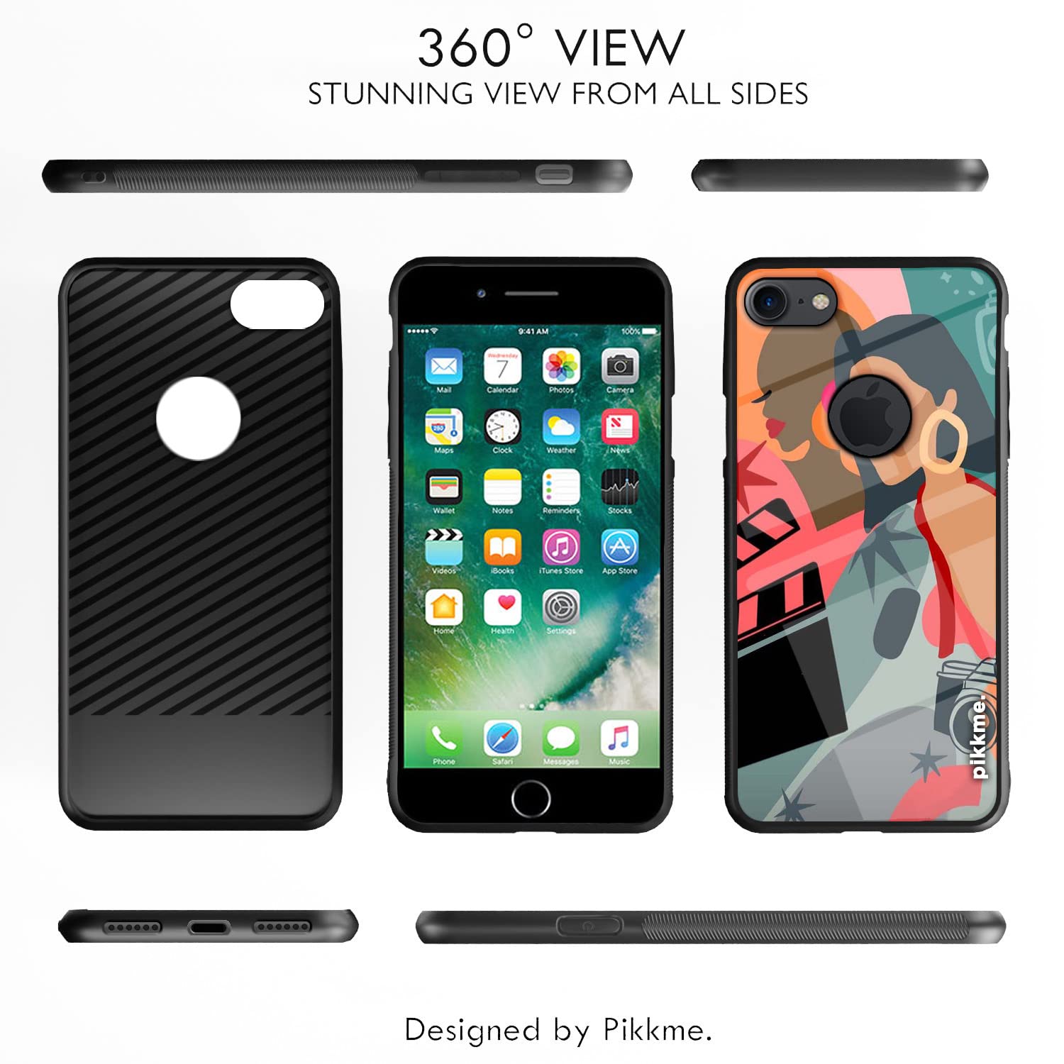 iPhone 7/8 Hybrid phone cover by Pikkme – photo 2