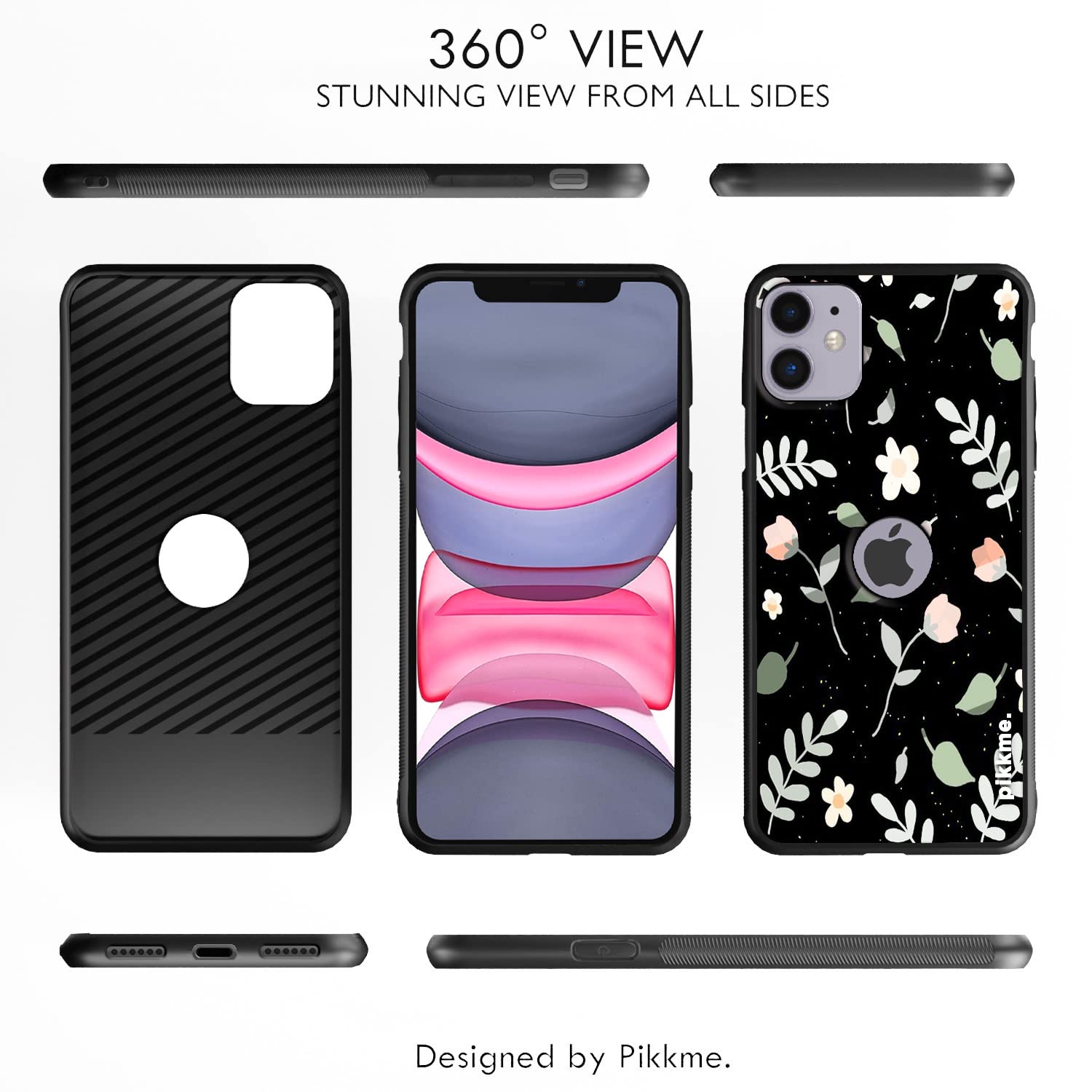 iPhone 11 Flower phone cover by Pikkme – photo 2