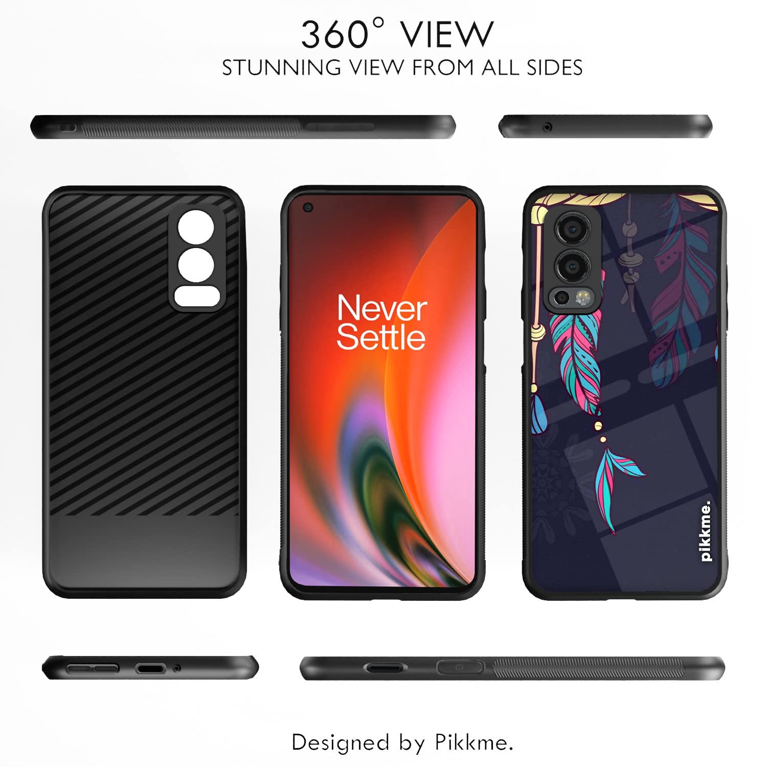 Pikkme OnePlus Nord 2 5G Flower mobile cover – photo 2