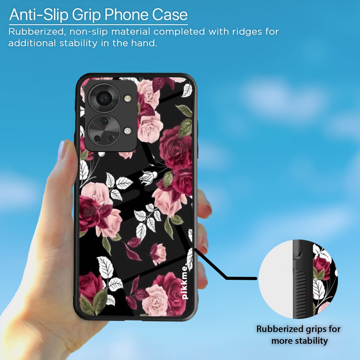 Pikkme OnePlus Nord 2T 5G Flower mobile back cover – photo 5