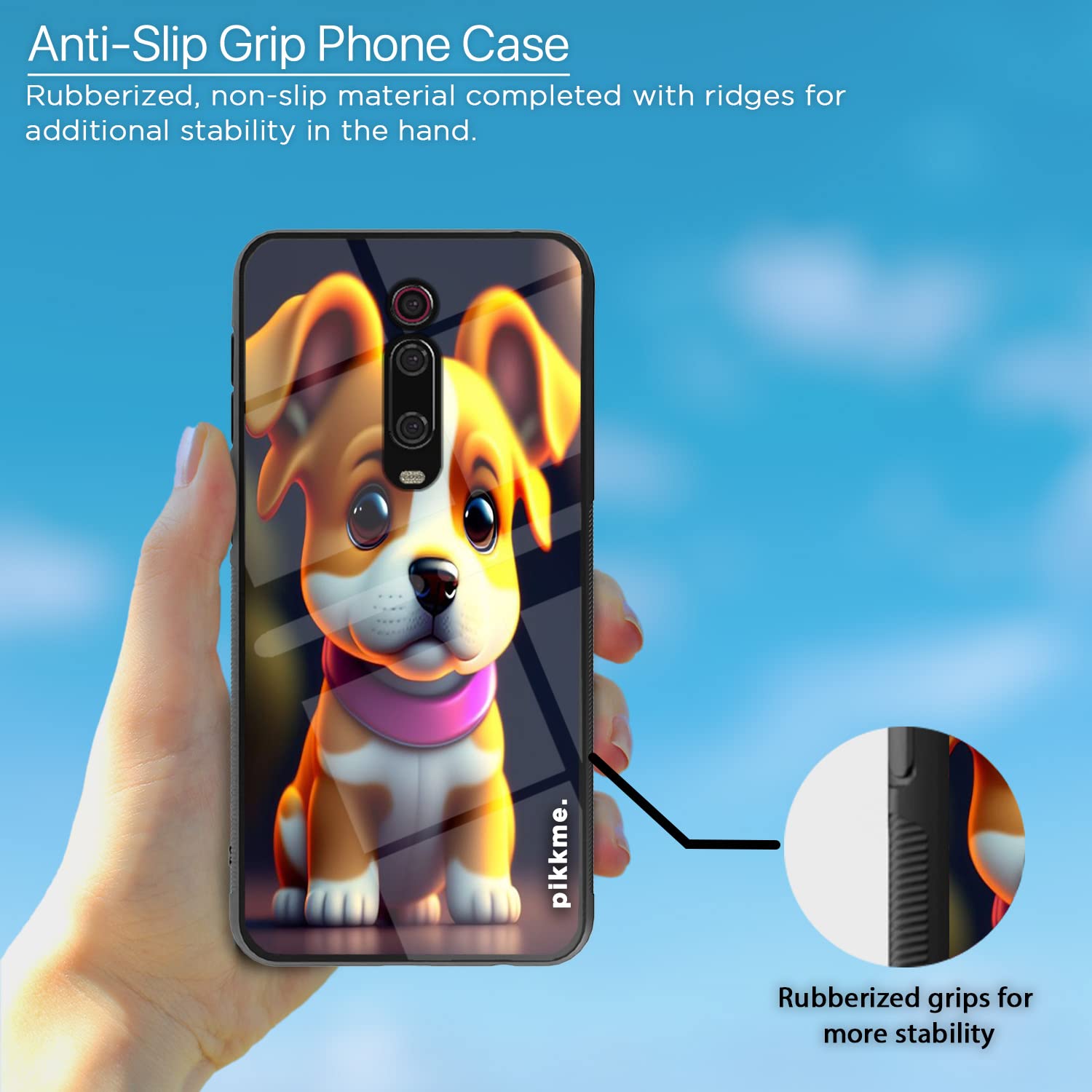 Redmi K20/K20 Pro Dog mobile back cover by Pikkme – photo 5